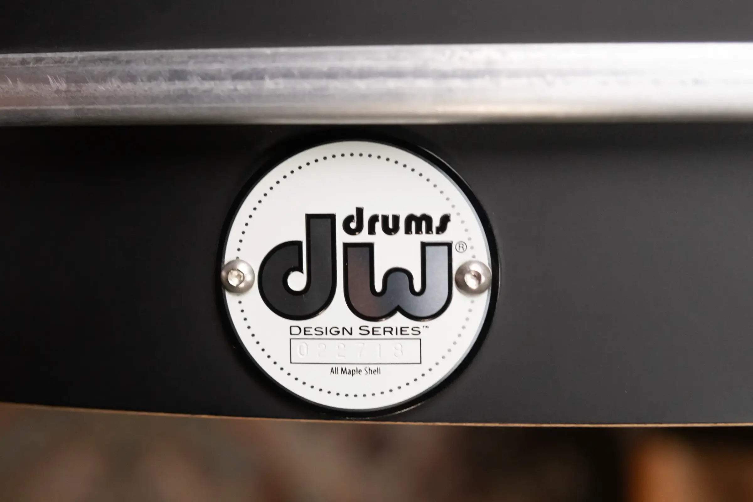 DW Design Series Pancake Gong Drum 2.5" x 20" Black - Used