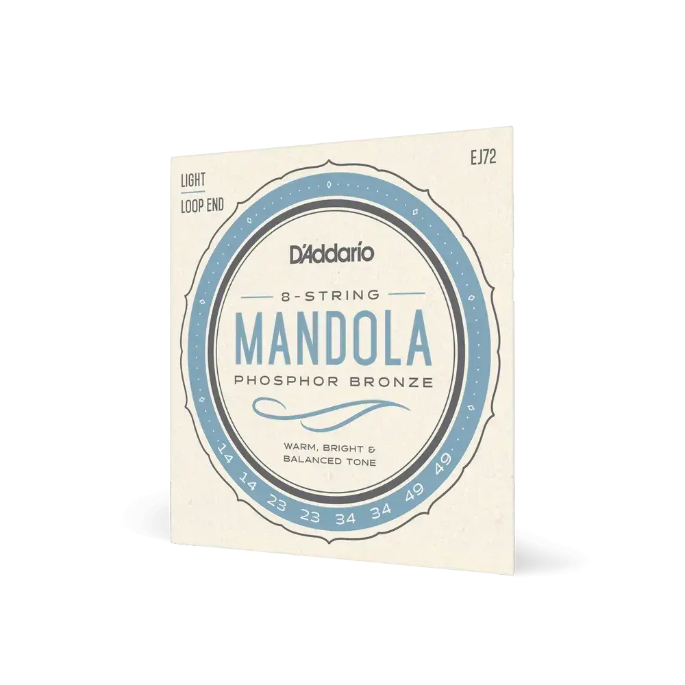D'Addario EJ72 Phosphor Bronze Mandola Strings Light 14-49