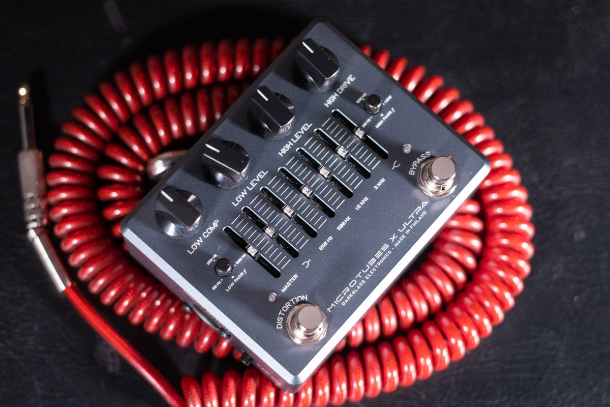 Darkglass Microtubes X Ultra Bass Guitar Preamp Pedal