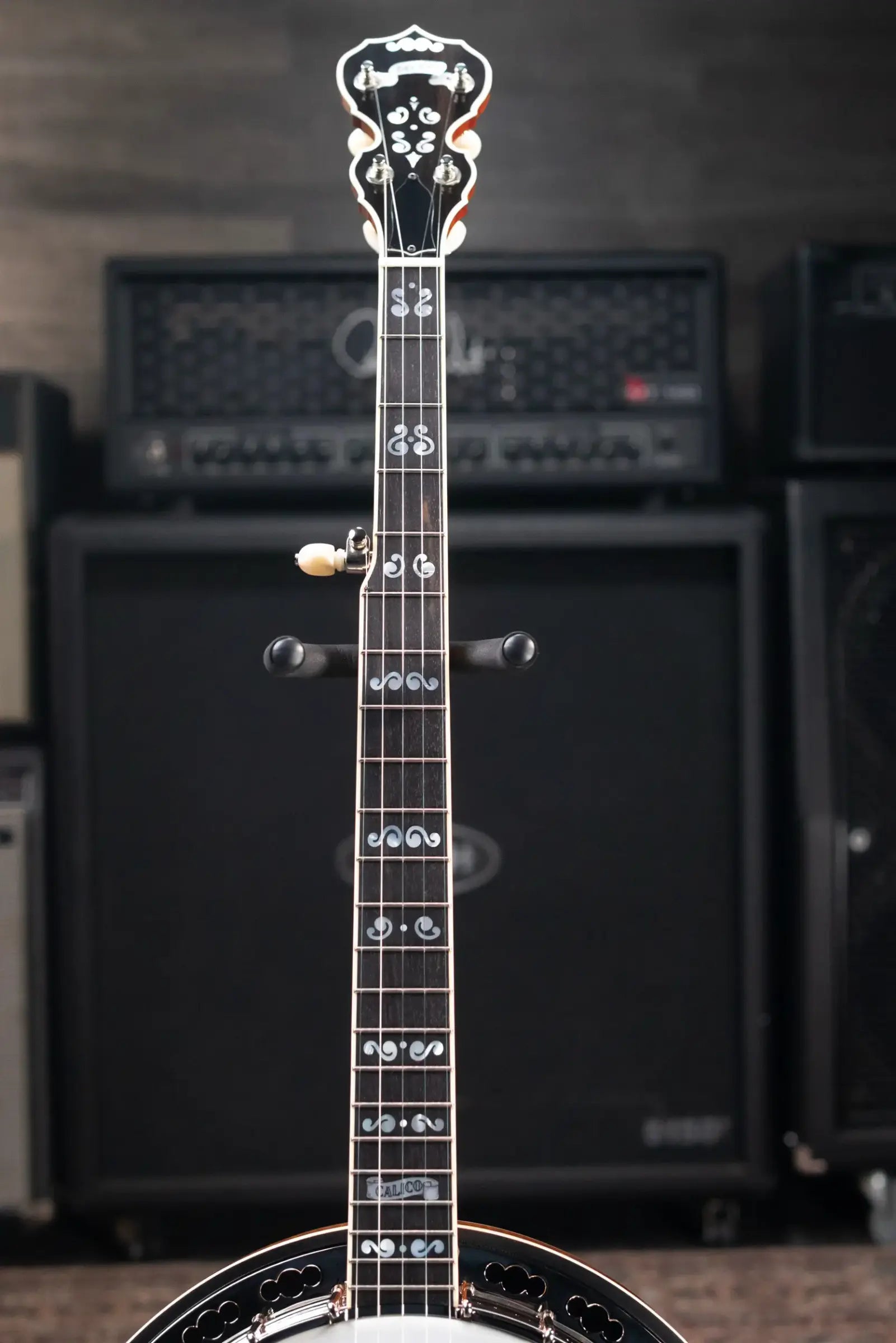 Deering Calico 5-String Banjo with Hardshell Case