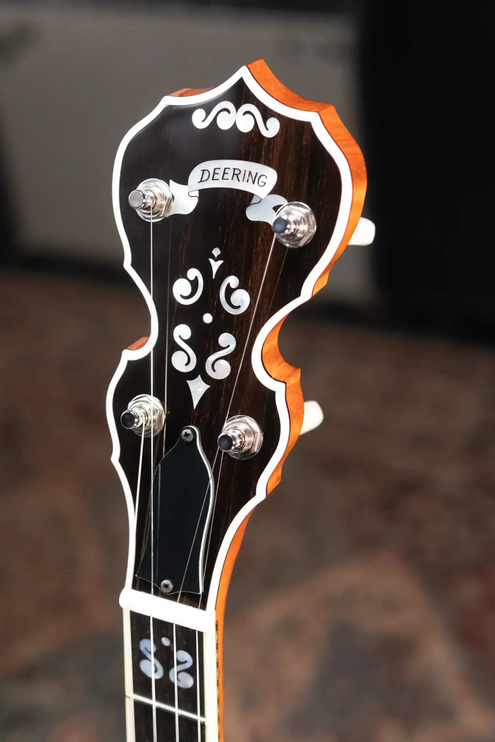 Deering Calico 5-String Banjo with Hardshell Case