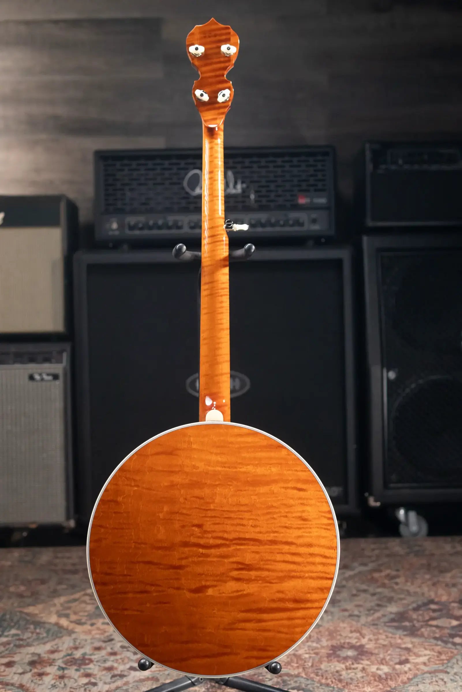 Deering Calico 5-String Banjo with Hardshell Case