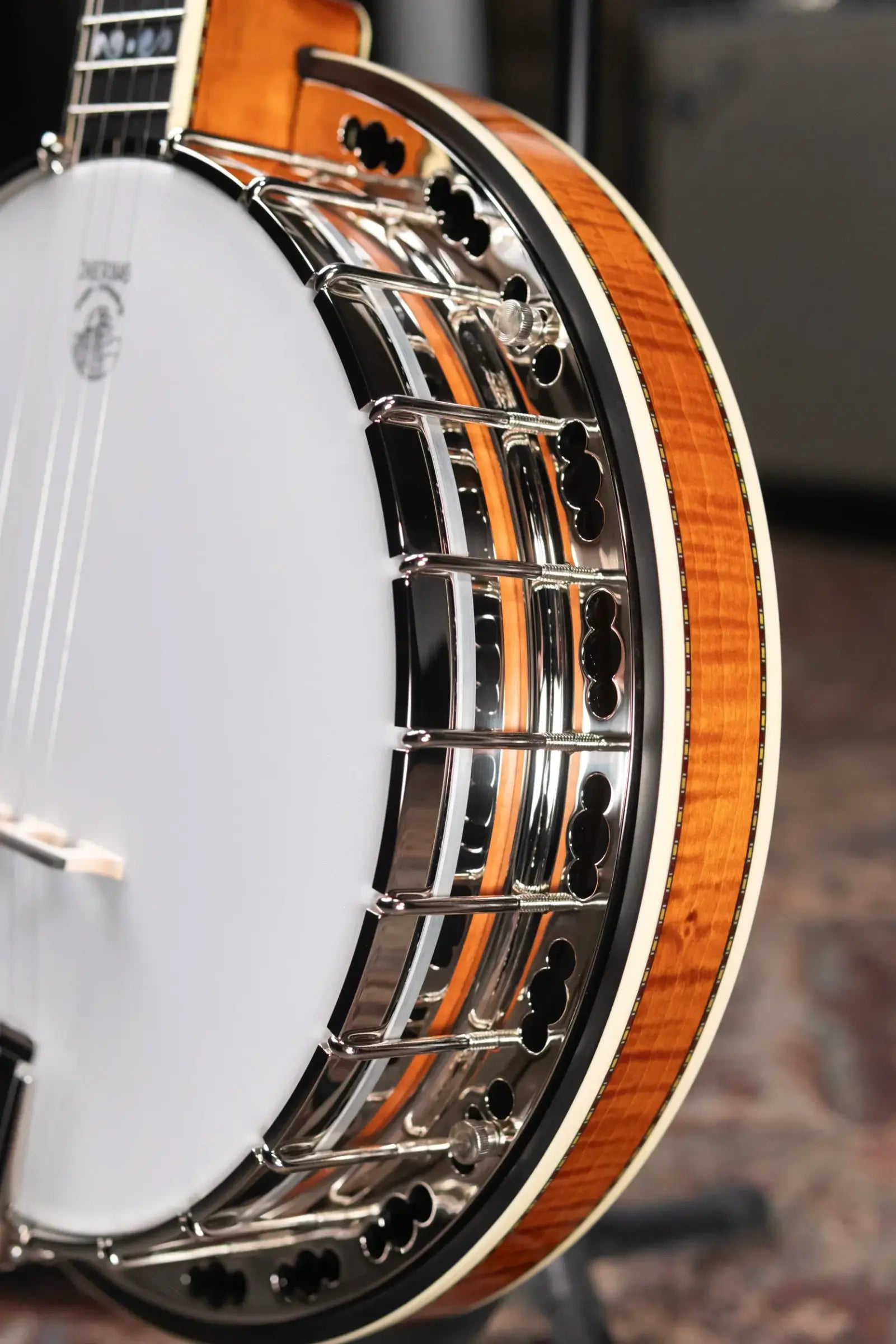 Deering Calico 5-String Banjo with Hardshell Case