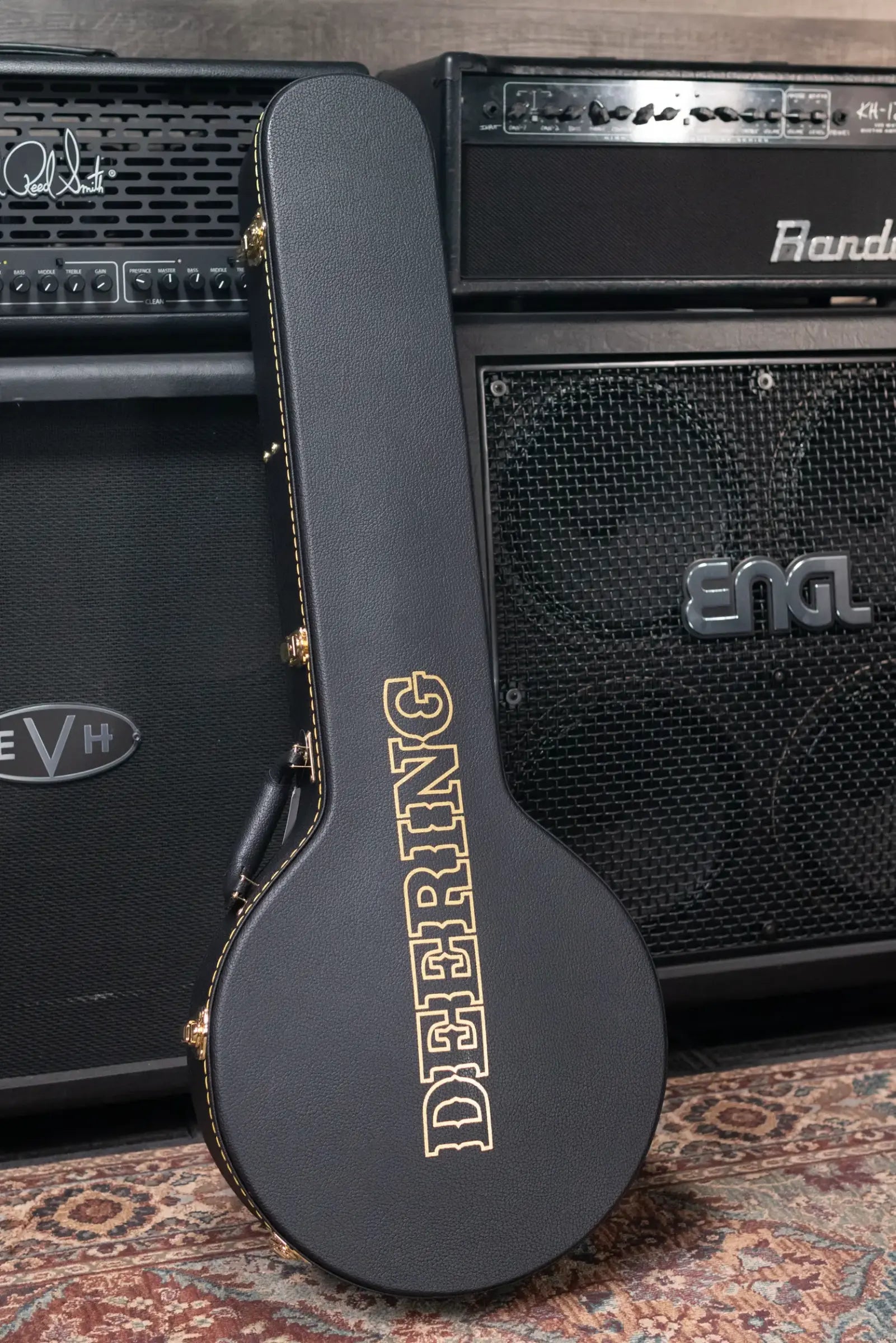 Deering Calico 5-String Banjo with Hardshell Case