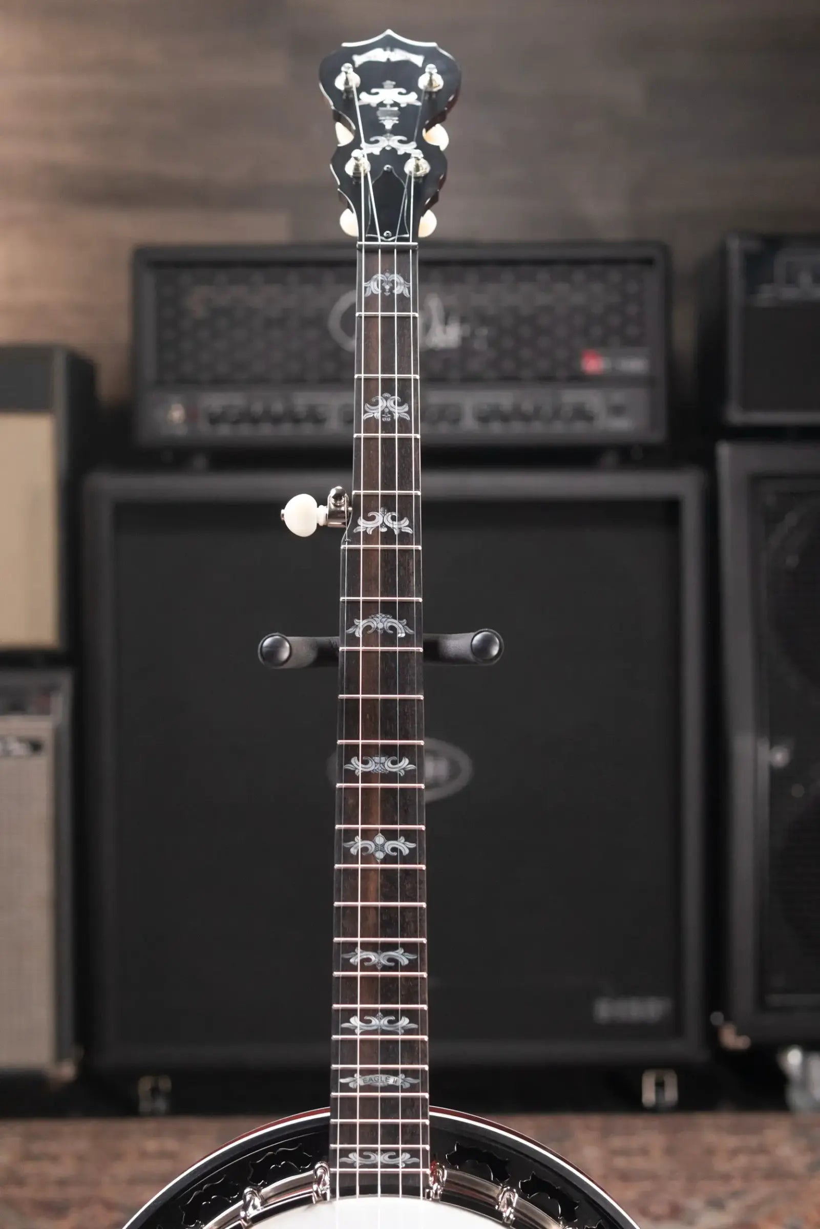 Deering Eagle II 5-String Banjo with Hardshell Case