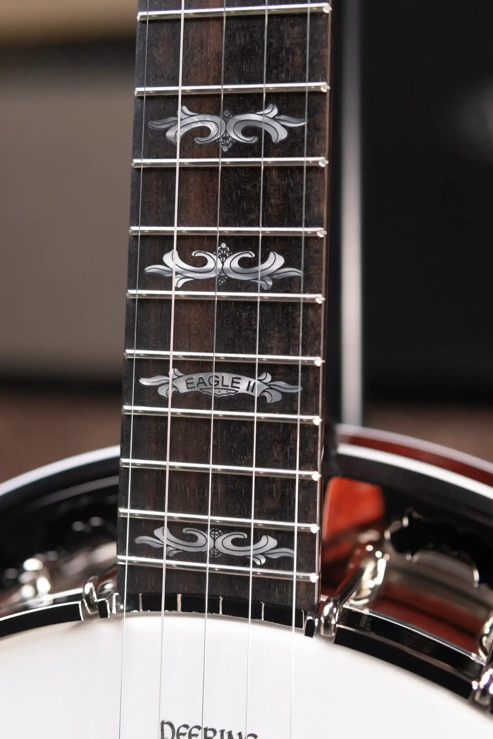 Deering Eagle II 5-String Banjo with Hardshell Case