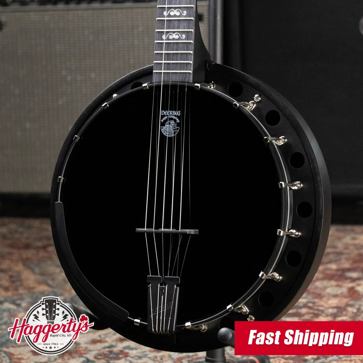 Deering Goodtime Blackgrass 5-String Banjo