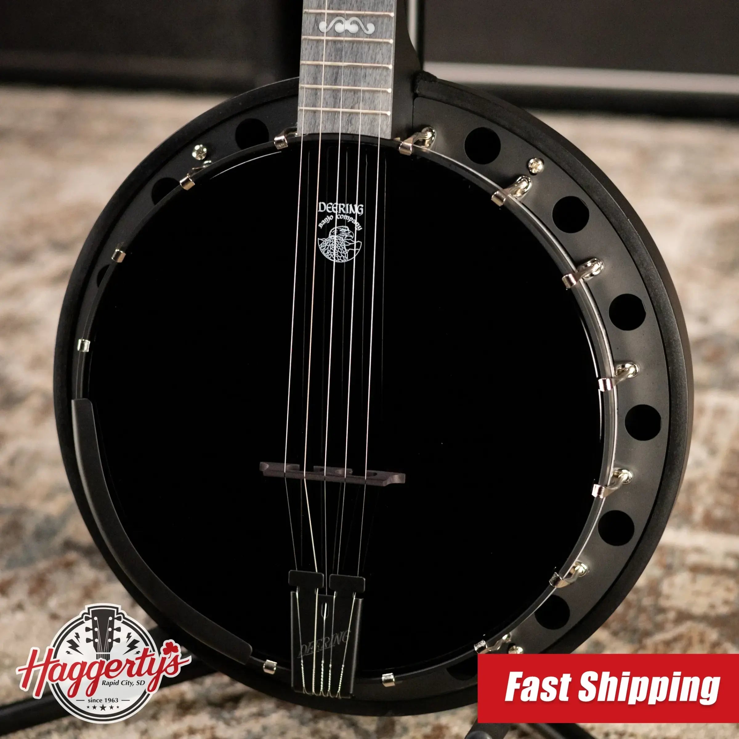 Deering Goodtime Blackgrass Special 5-String Banjo - Black Stain