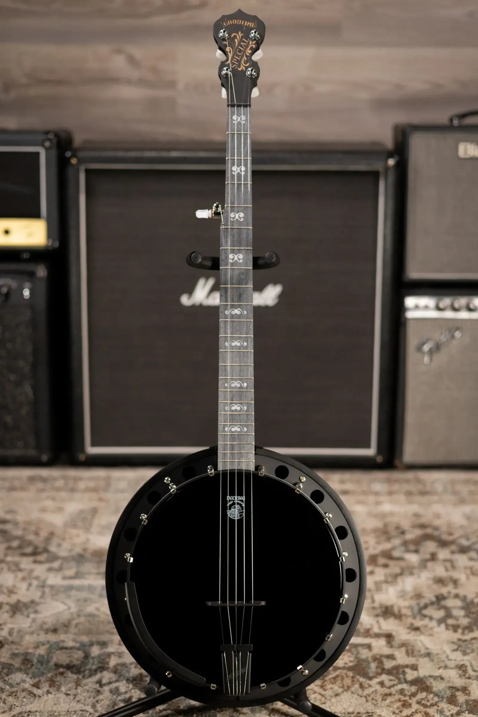 Deering Goodtime Blackgrass Special 5-String Banjo - Black Stain
