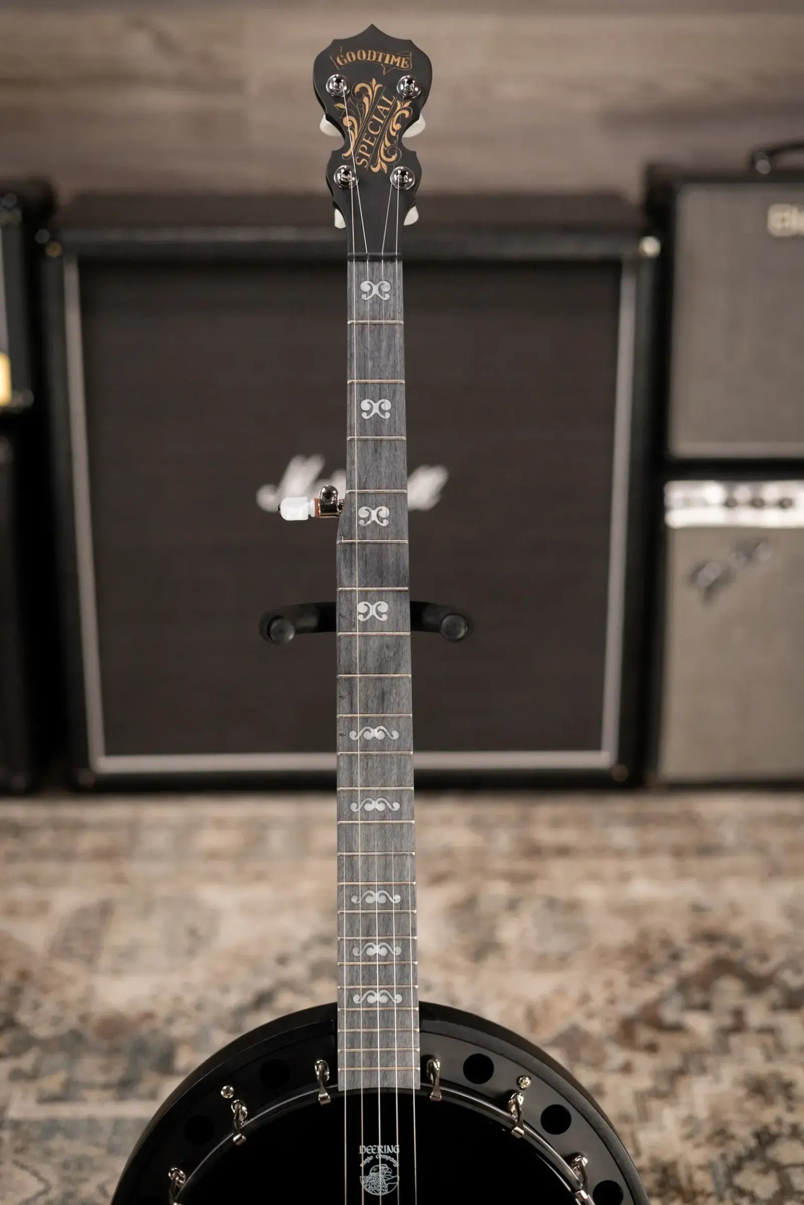 Deering Goodtime Blackgrass Special 5-String Banjo - Black Stain