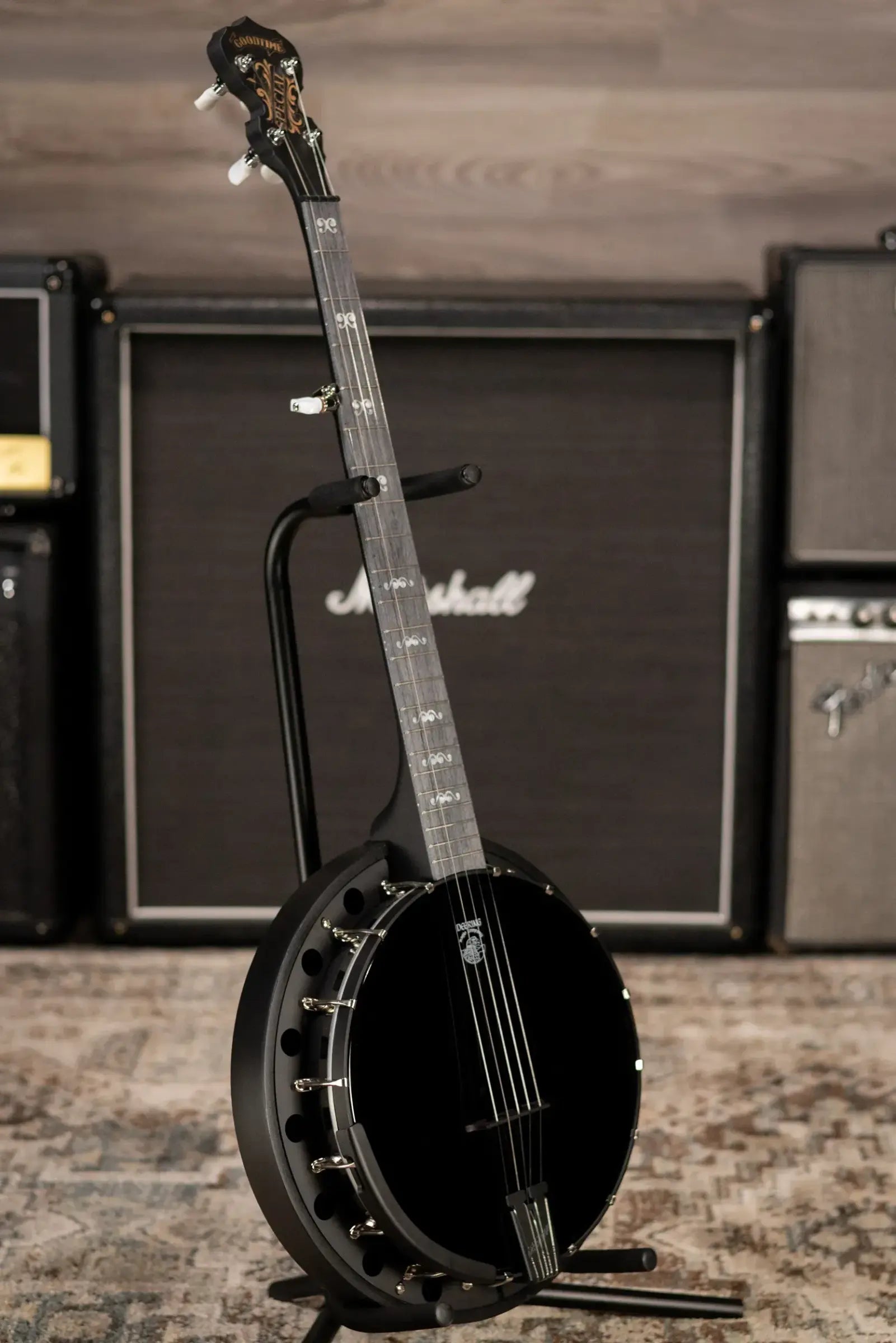 Deering Goodtime Blackgrass Special 5-String Banjo - Black Stain