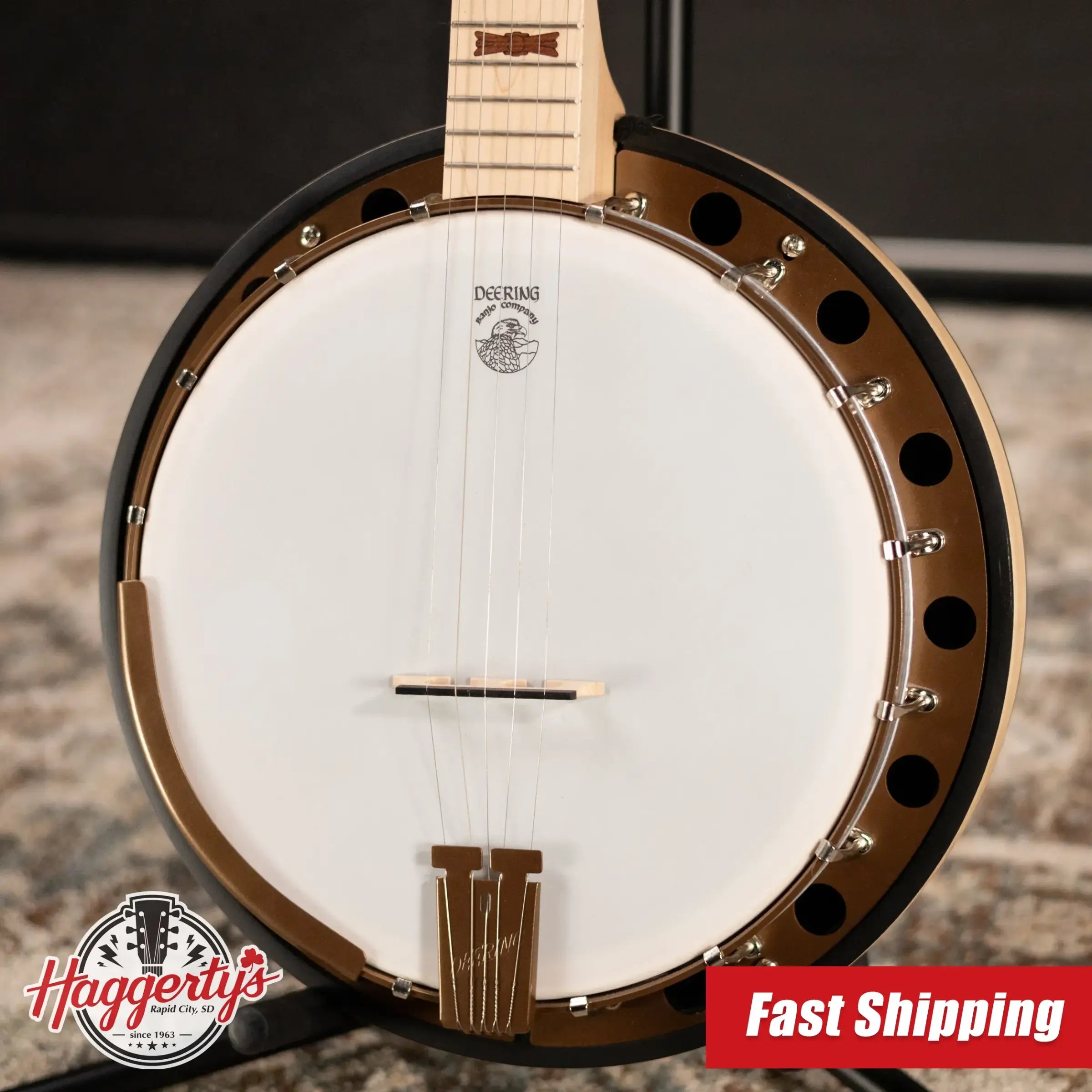 Deering Goodtime Two 5-String with Resonator Banjo
