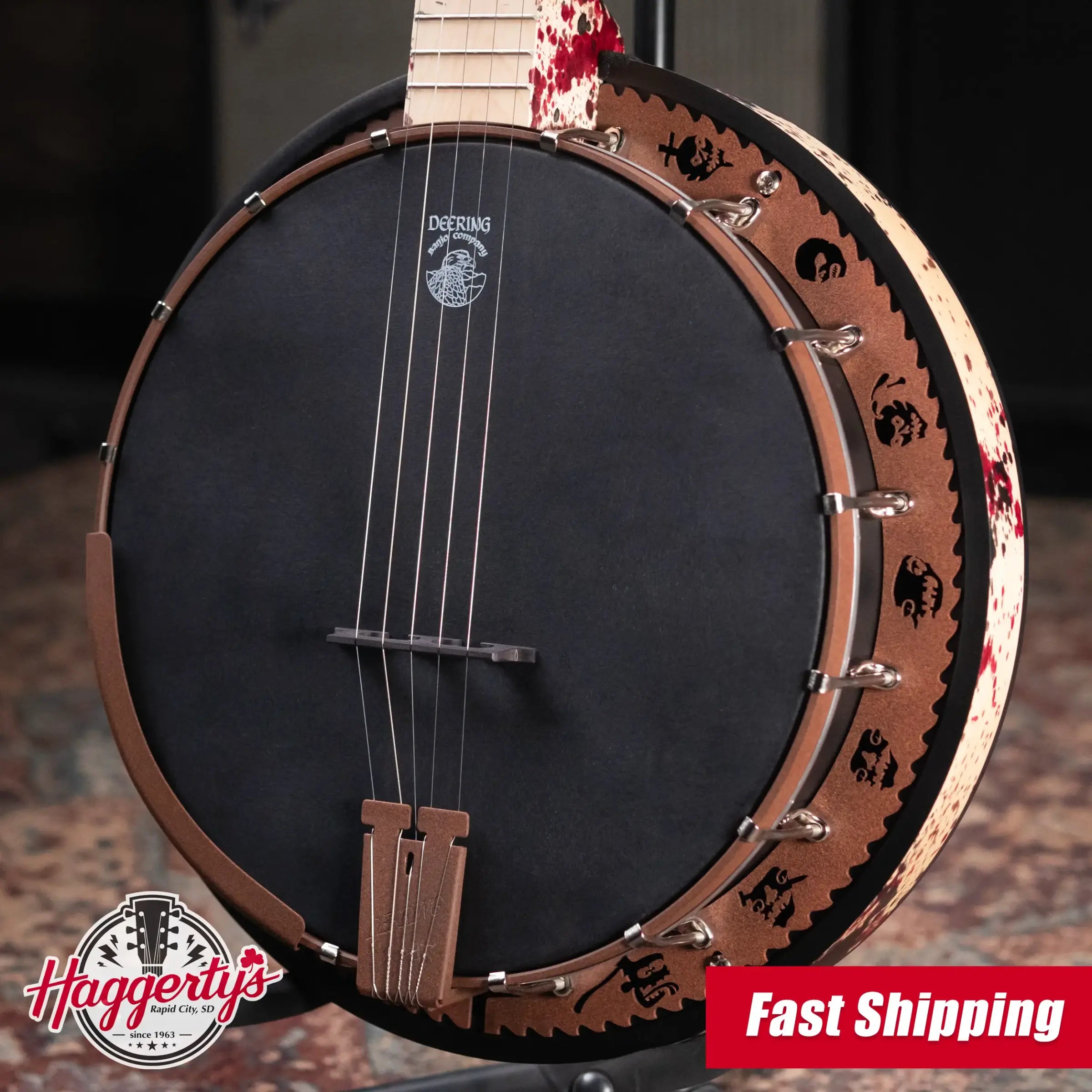 Deering Goodtime Zombie Killer III Limited Edition 5-String Banjo with Resonator