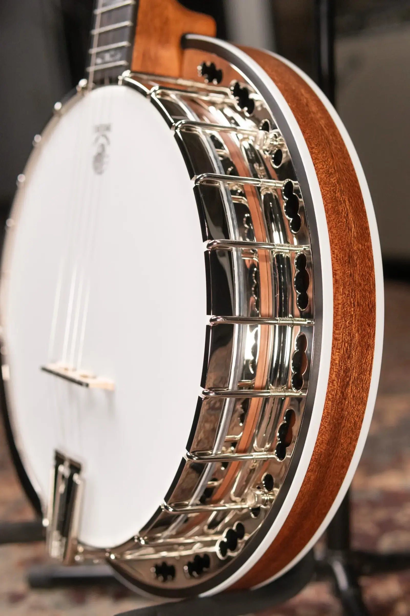 Deering Sierra 5-String Mahogany Banjo with Hardshell Case