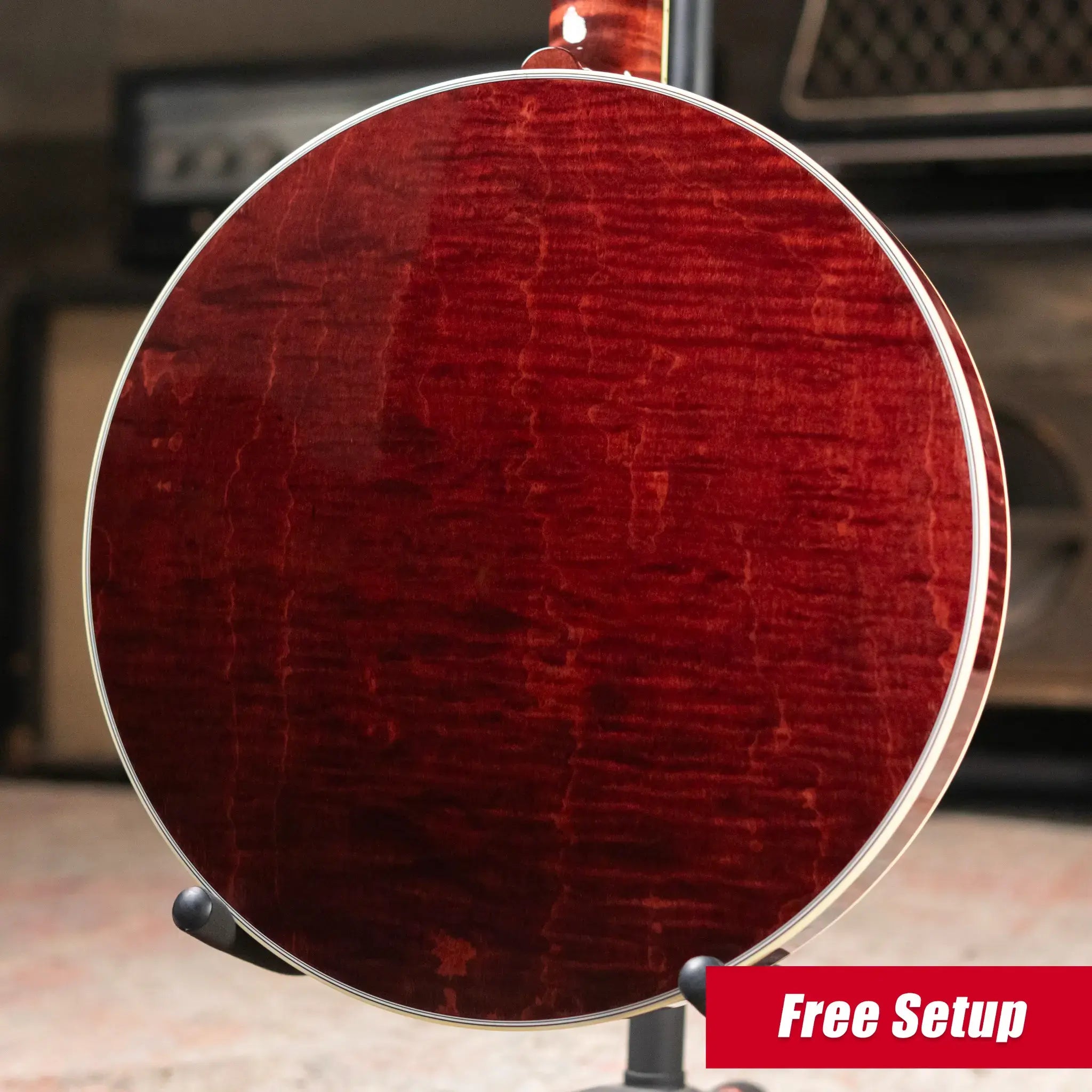 Deering Tenbrooks Saratoga Star with -06- Tone Ring Banjo with Hardshell Case