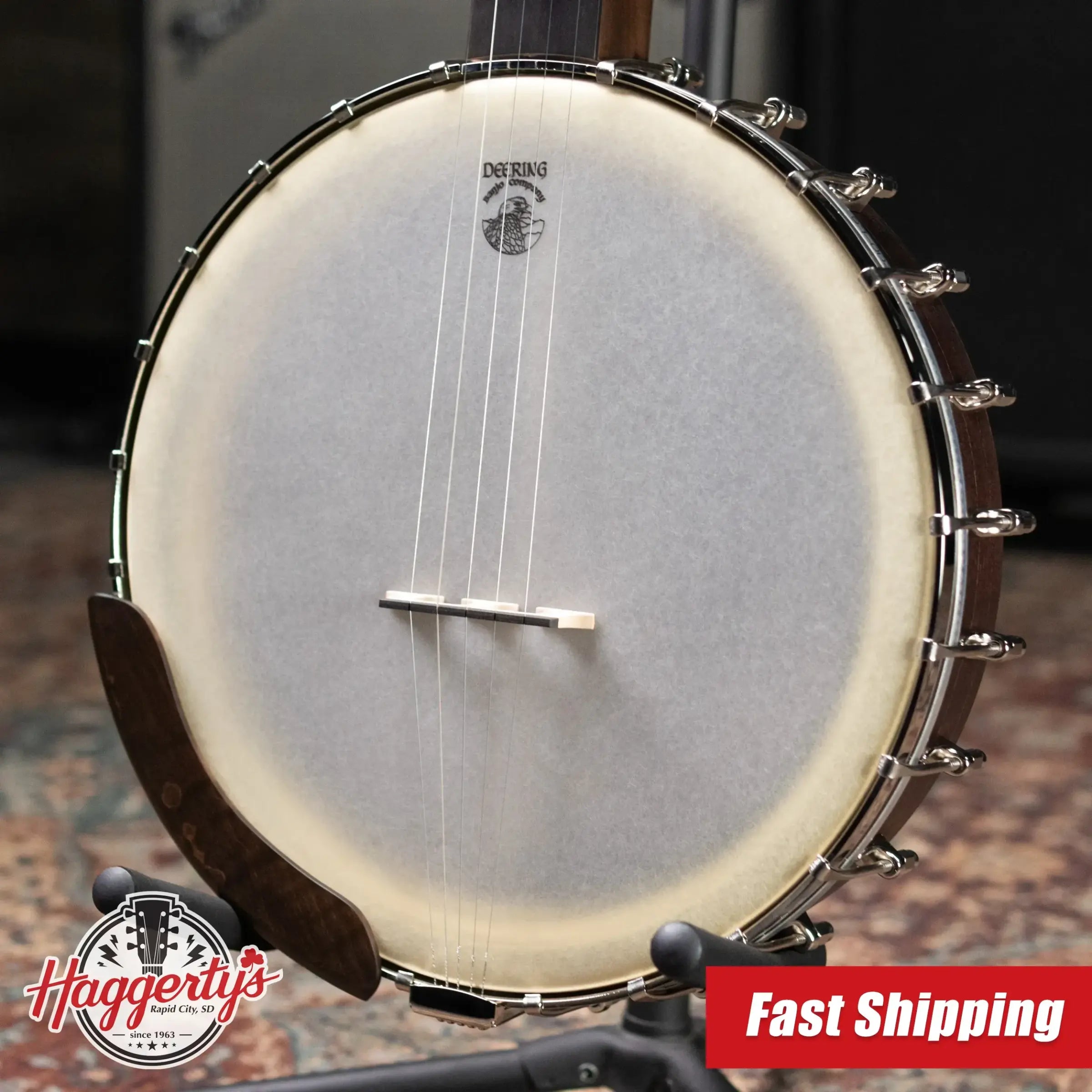 Deering Vega Avett Star Signature Banjo with Hardshell Case