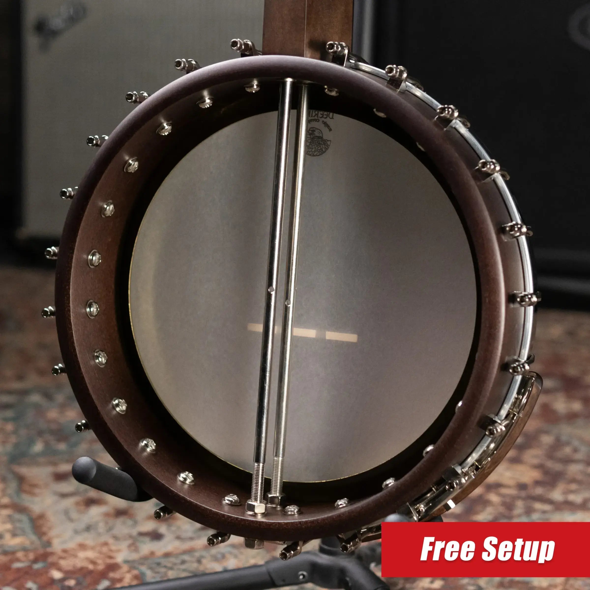 Deering Vega Avett Star Signature Banjo with Hardshell Case