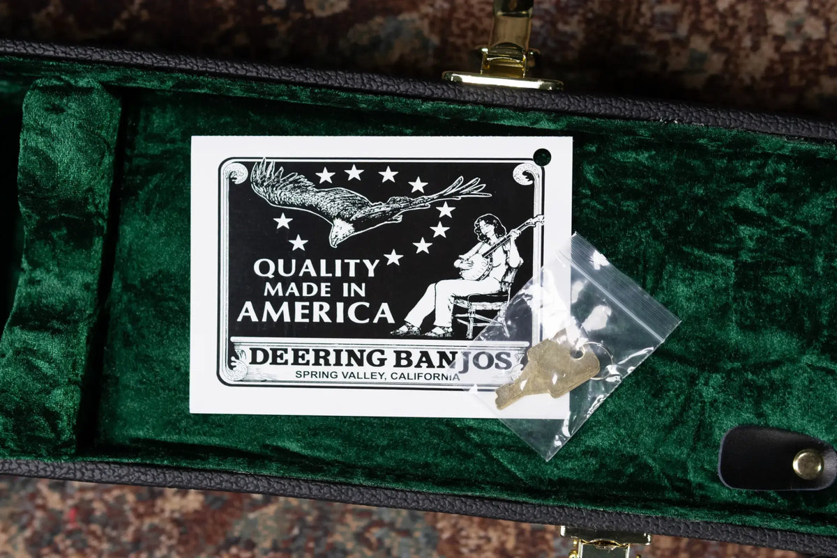 Deering Vega Avett Star Signature Banjo with Hardshell Case
