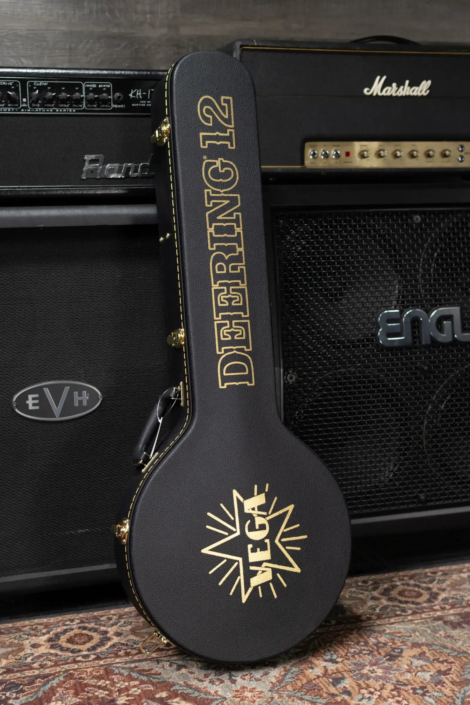 Deering Vega Avett Star Signature Banjo with Hardshell Case