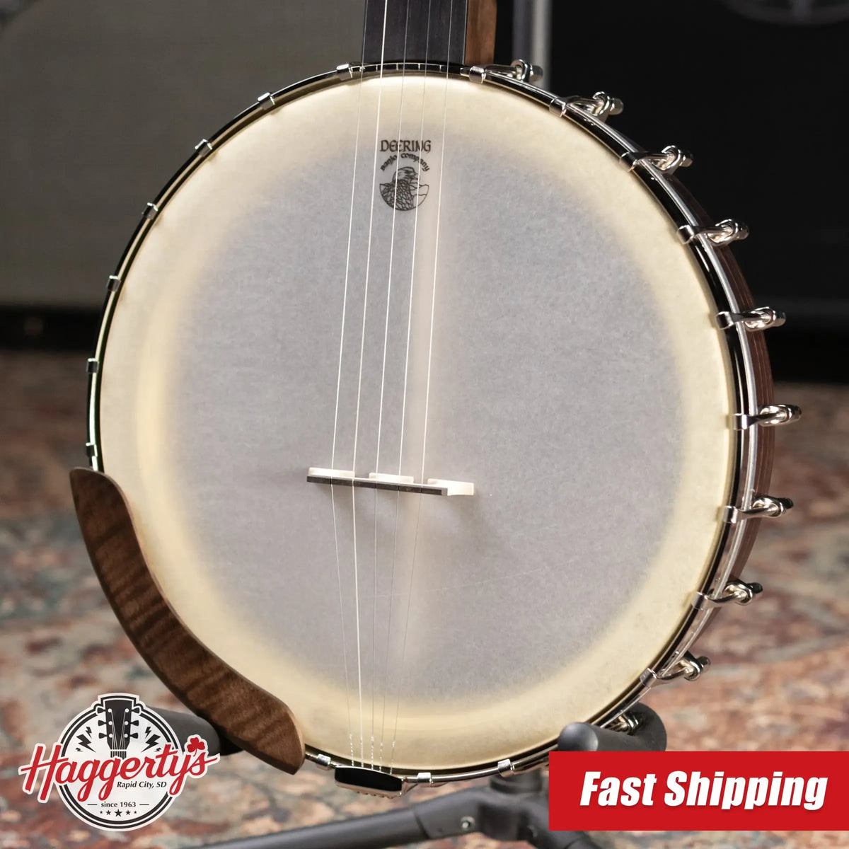 Deering Vega Avett Star Signature Banjo with Hardshell Case