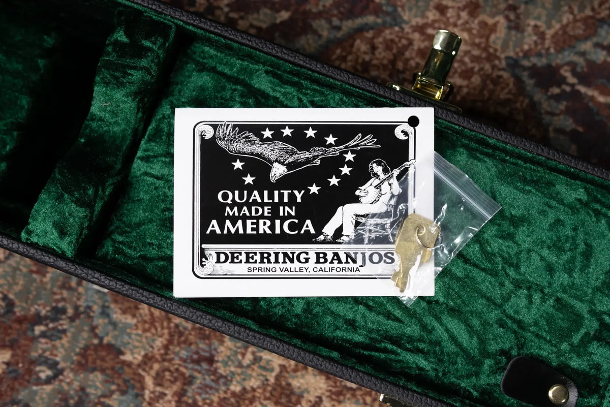 Deering Vega Avett Star Signature Banjo with Hardshell Case