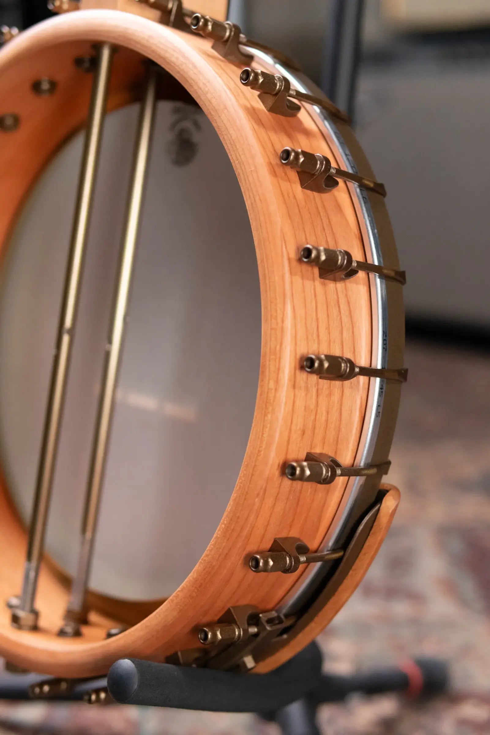Deering Vega Vintage Star 5-String Banjo - Cherry with Hardshell Case