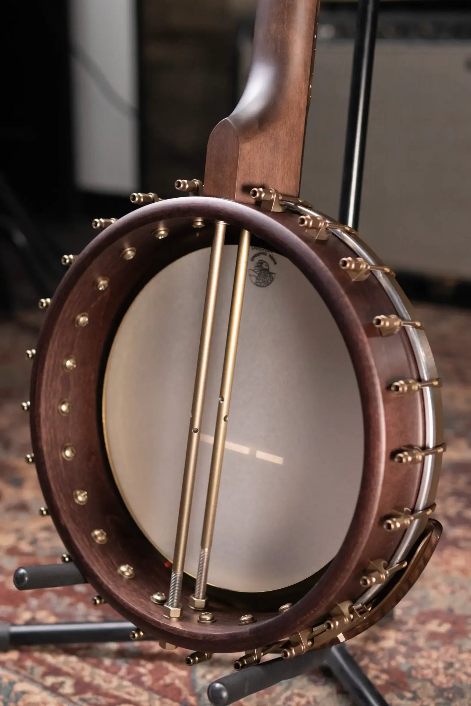 Deering Vega Vintage Star 5 String Banjo with Hardshell Case