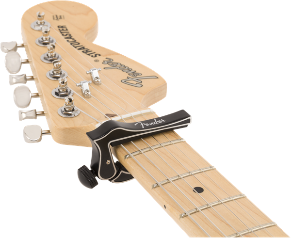 Fender Dragon Capo - 6-String Acoustic or Electric - Black