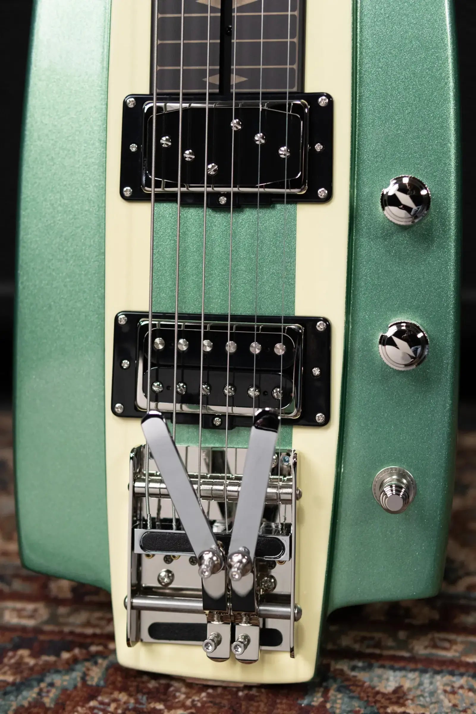 Duesenberg Fairytale Lapsteel - Harbor Green with Hardshell Case
