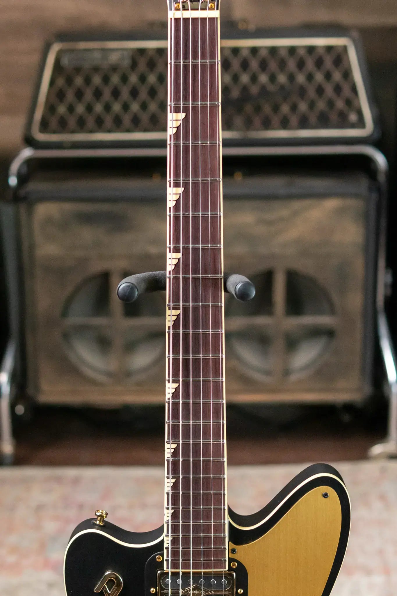 Duesenberg Falken Electric Guitar - Matte Black with Hardshell Case