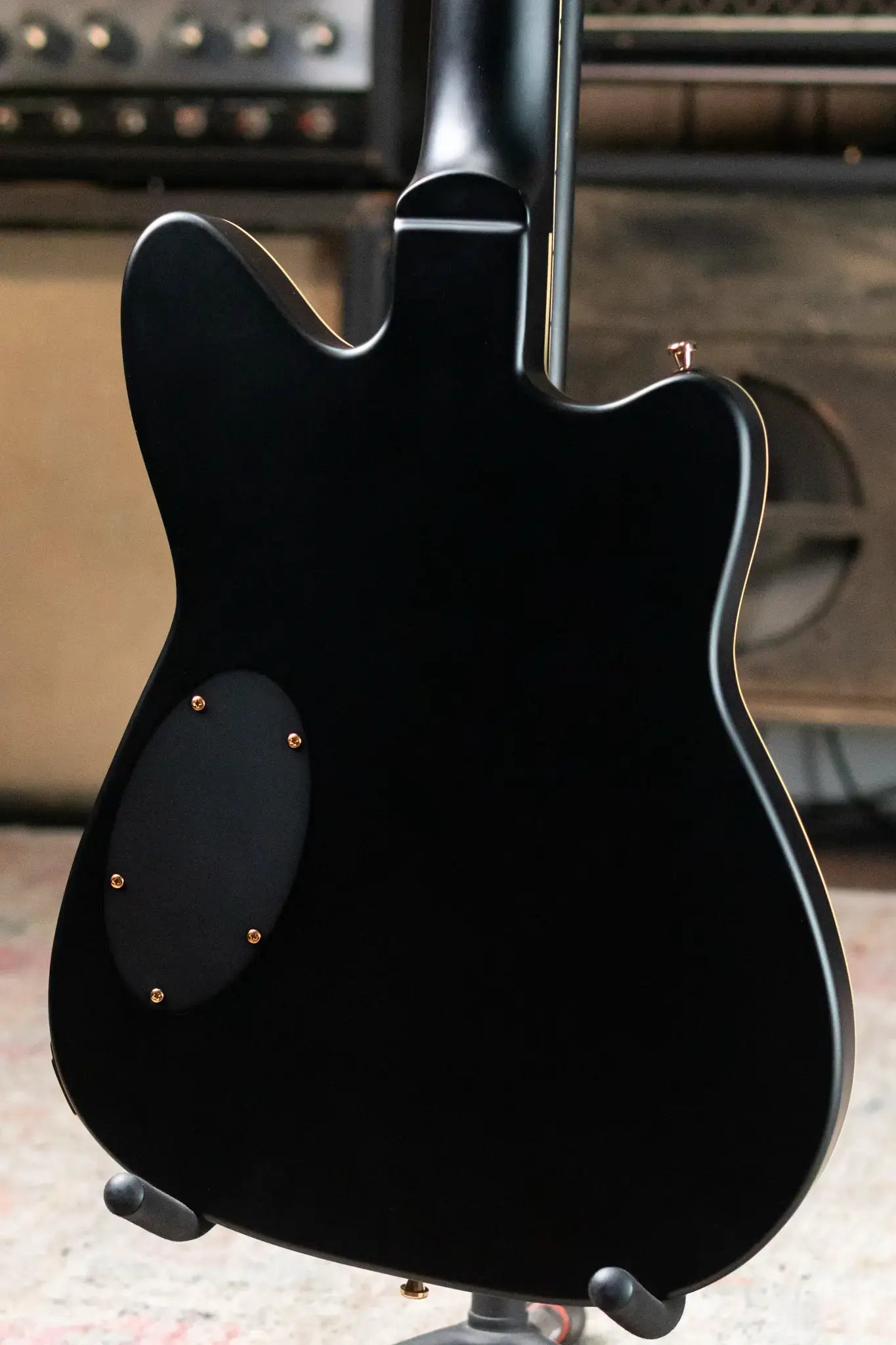 Duesenberg Falken Electric Guitar - Matte Black with Hardshell Case