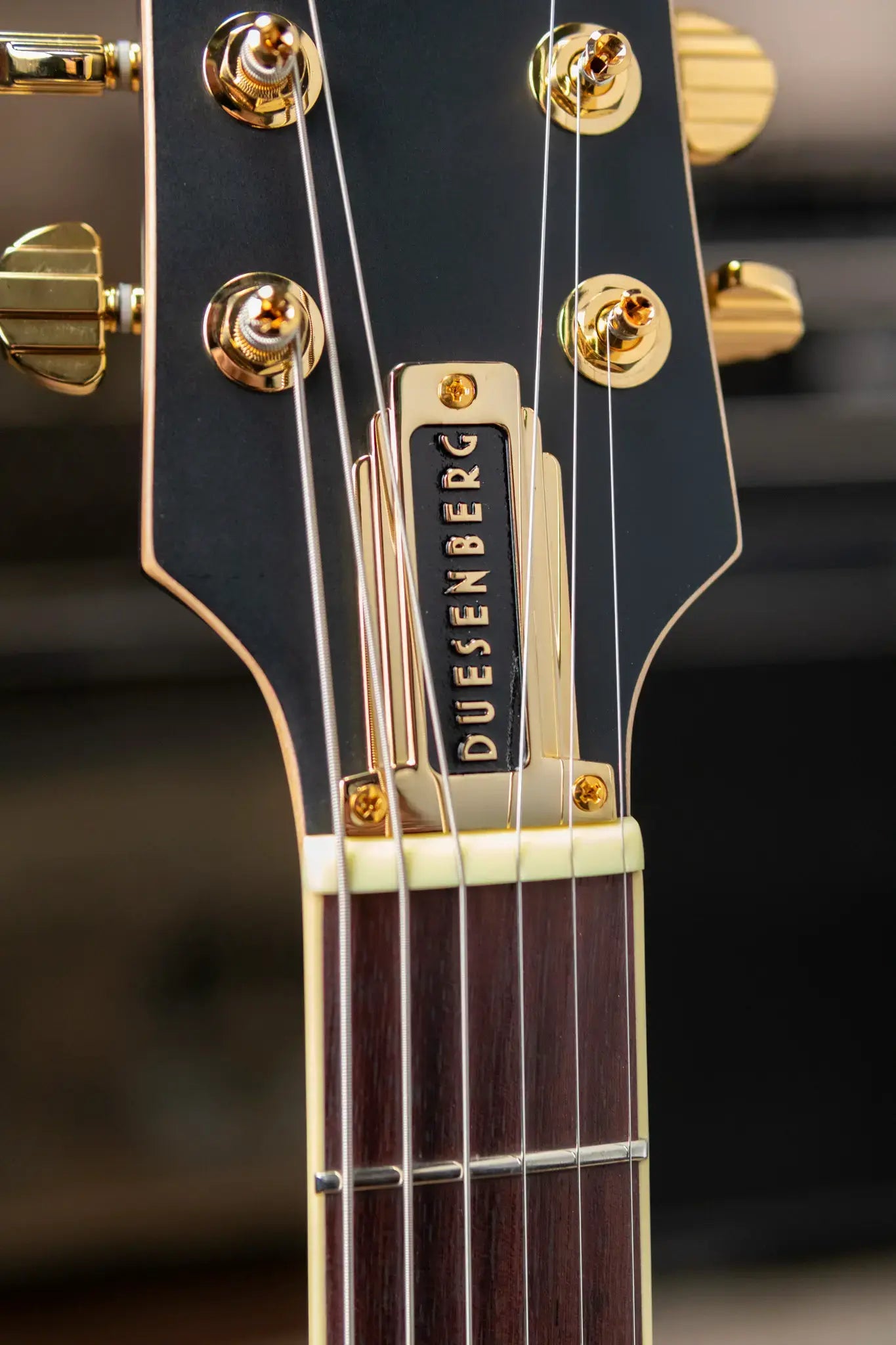 Duesenberg Falken Electric Guitar - Matte Black with Hardshell Case