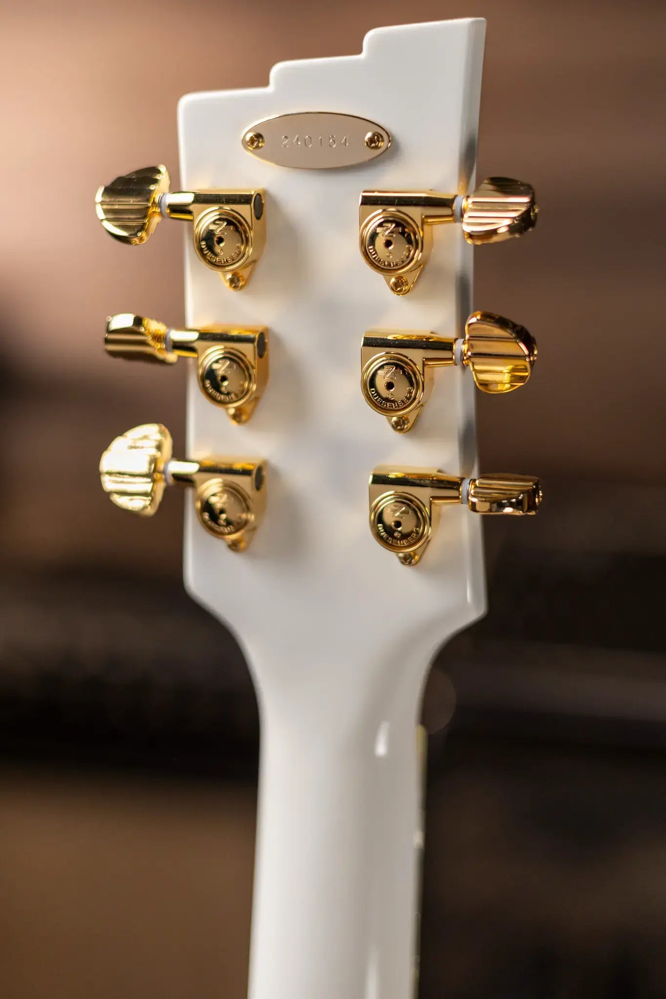 Duesenberg Fantom A Electric Guitar - Aged White with Hardshell Case