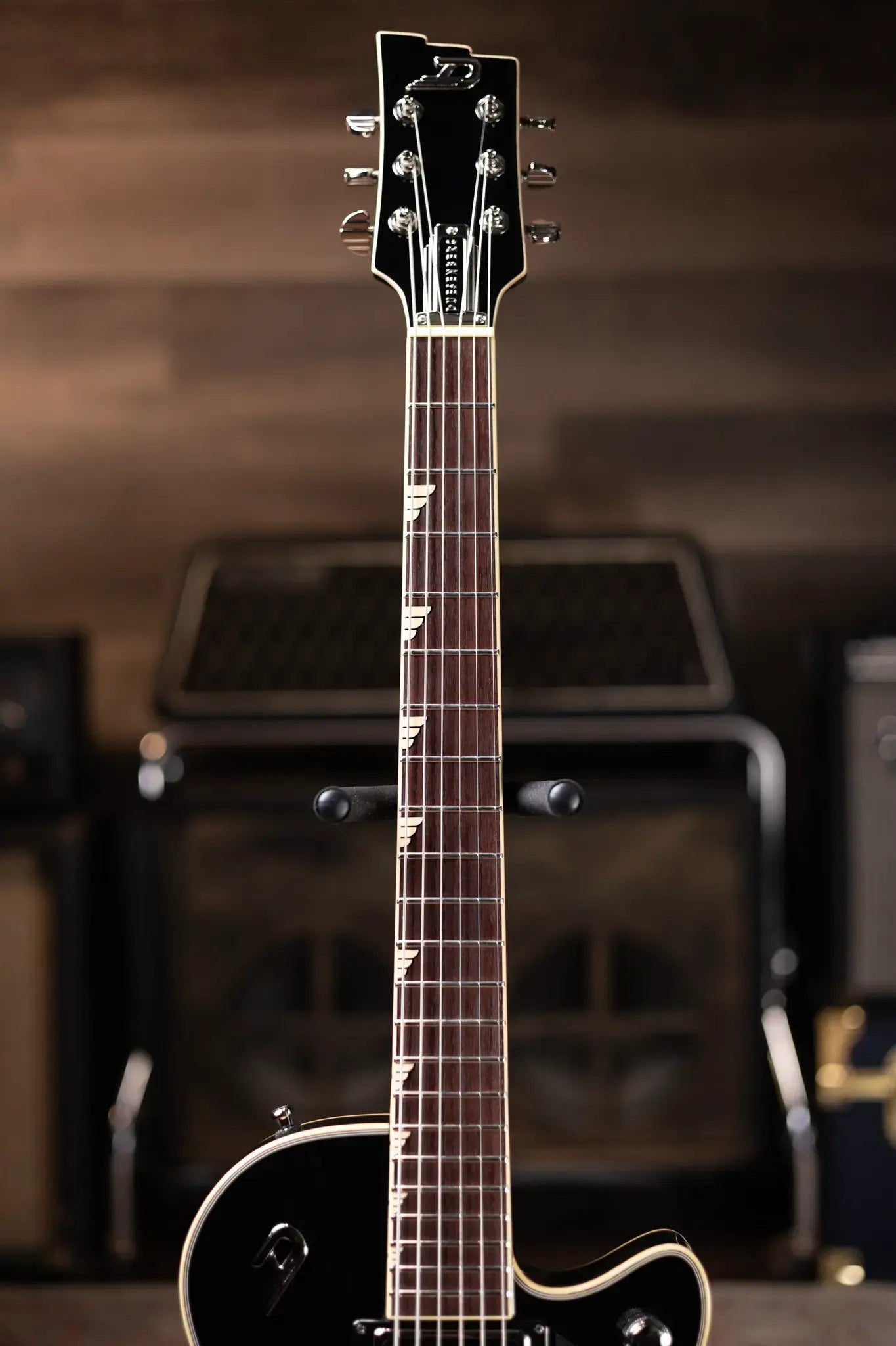 Duesenberg Fantom S Electric Guitar - Black with Hardshell Case