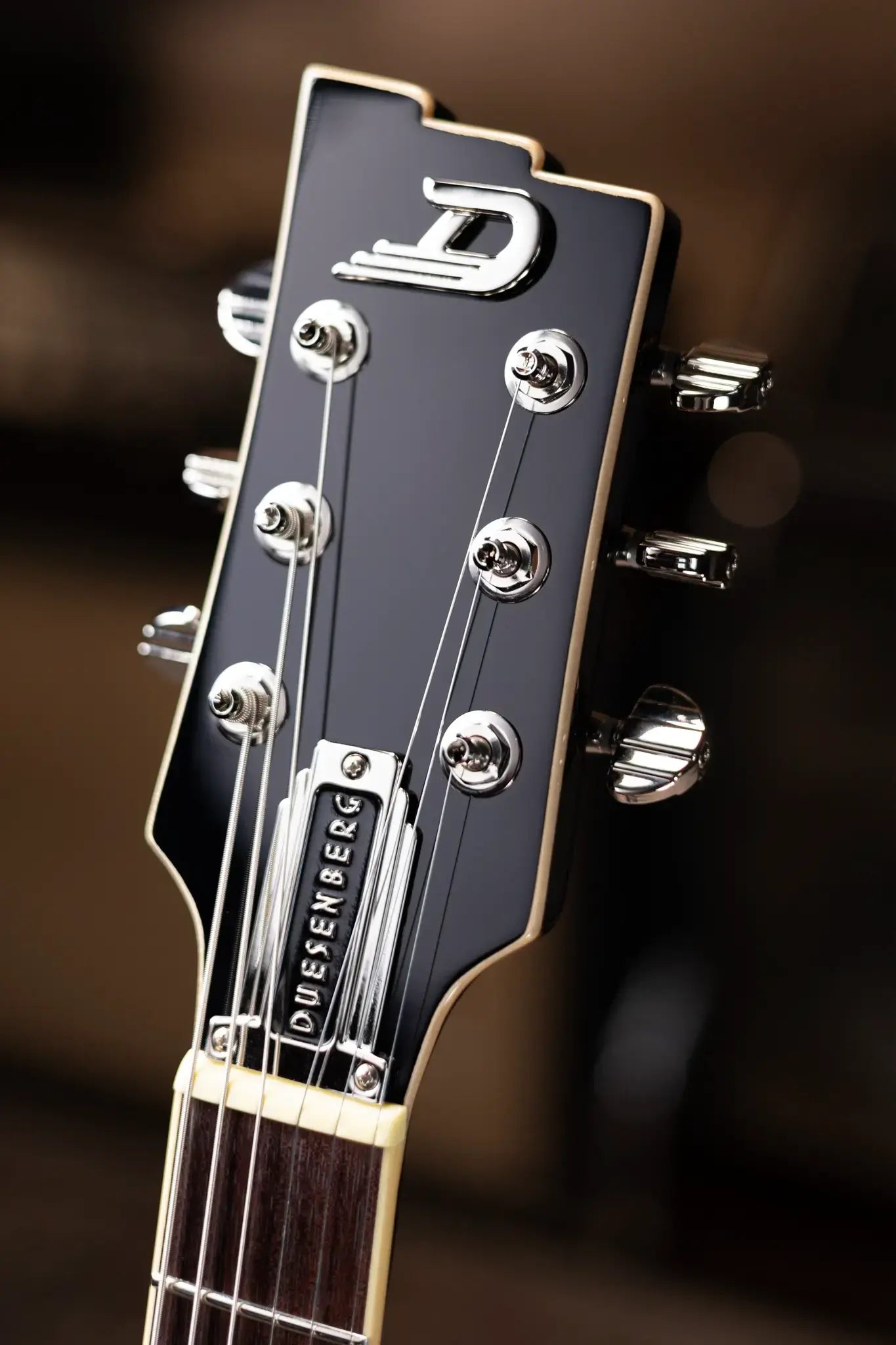 Duesenberg Fantom S Electric Guitar - Black with Hardshell Case