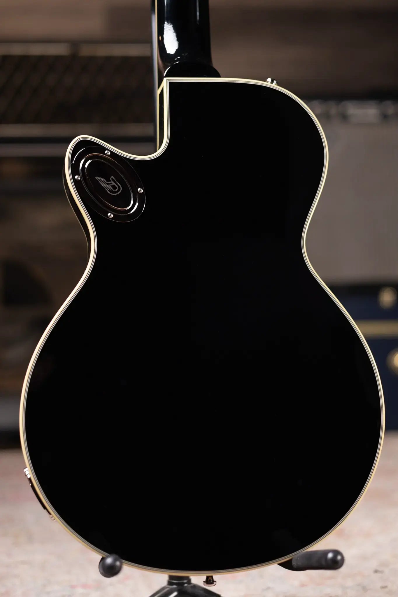 Duesenberg Fantom S Electric Guitar - Black with Hardshell Case