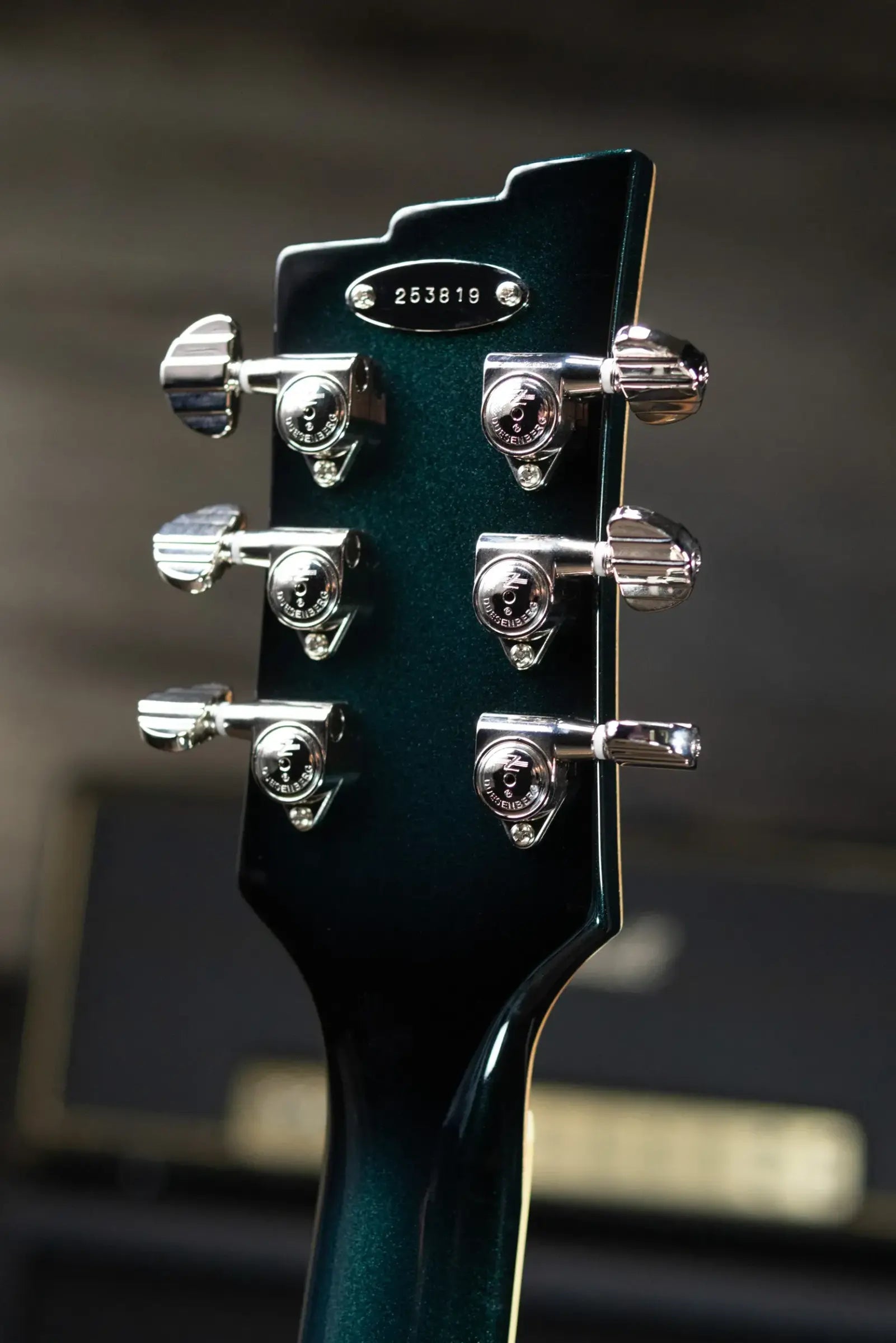 Duesenberg Starplayer TV DLX Semi-Hollow Electric Guitar - Catalina Green Burst with Hardshell Case