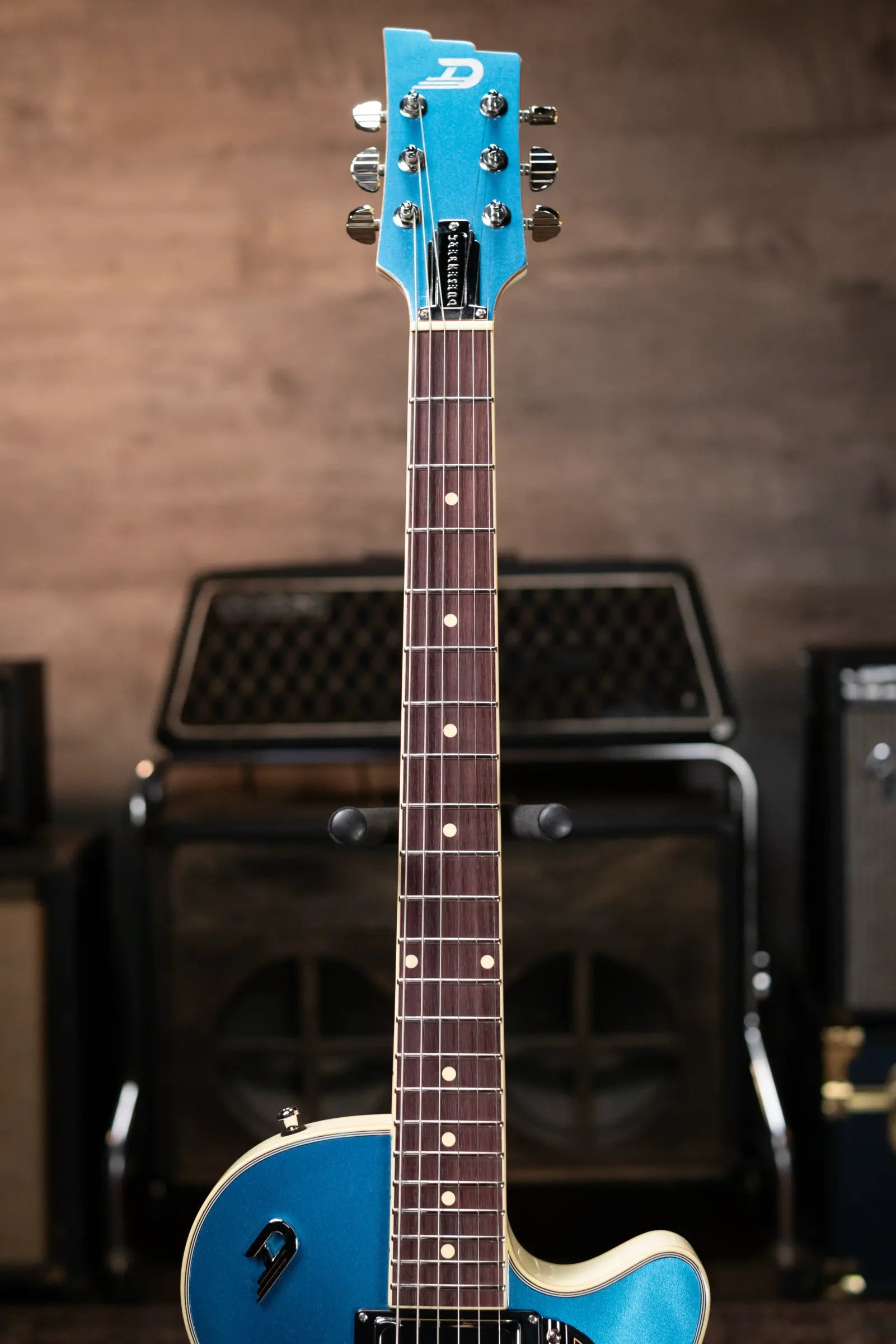 Duesenberg Starplayer TV Duo-Tone - Catalina Blue with Hardshell Case