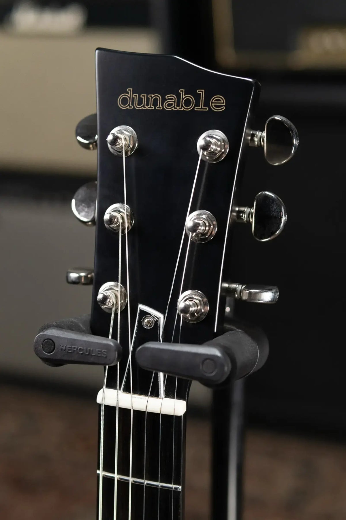 Dunable USA Custom Shop Asteroid Electric Guitar - Black with Softshell Case - Used