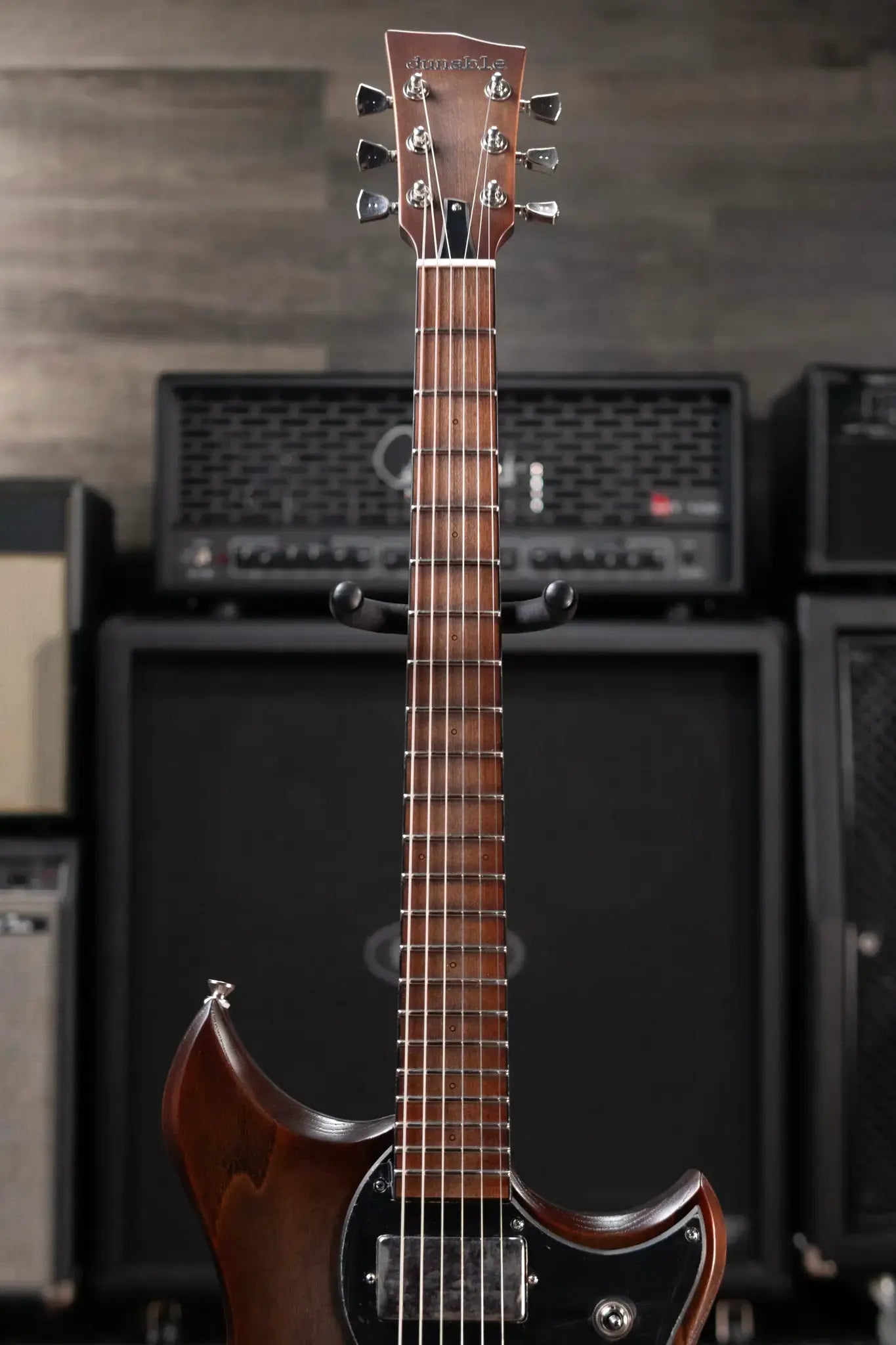 Dunable USA Custom Shop Cyclops Electric Guitar - Charcoal Bronze Burst with Hardshell Case