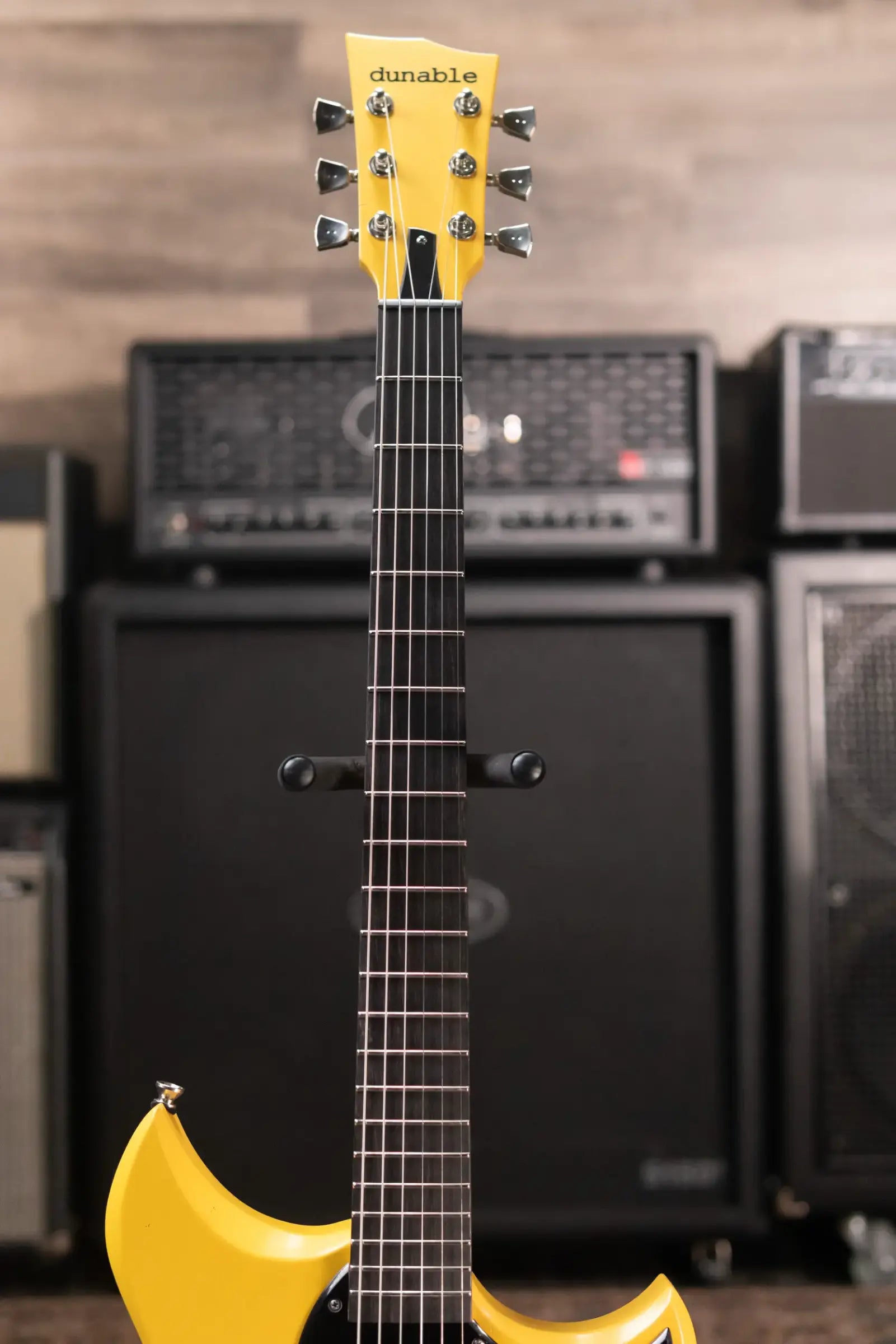 Dunable USA Custom Shop Cyclops Electric Guitar - TV Yellow with Hardshell Case