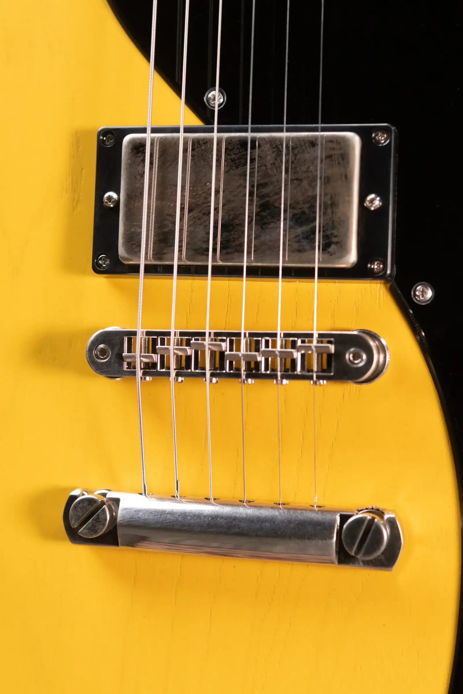 Dunable USA Custom Shop Cyclops Electric Guitar - TV Yellow with Hardshell Case