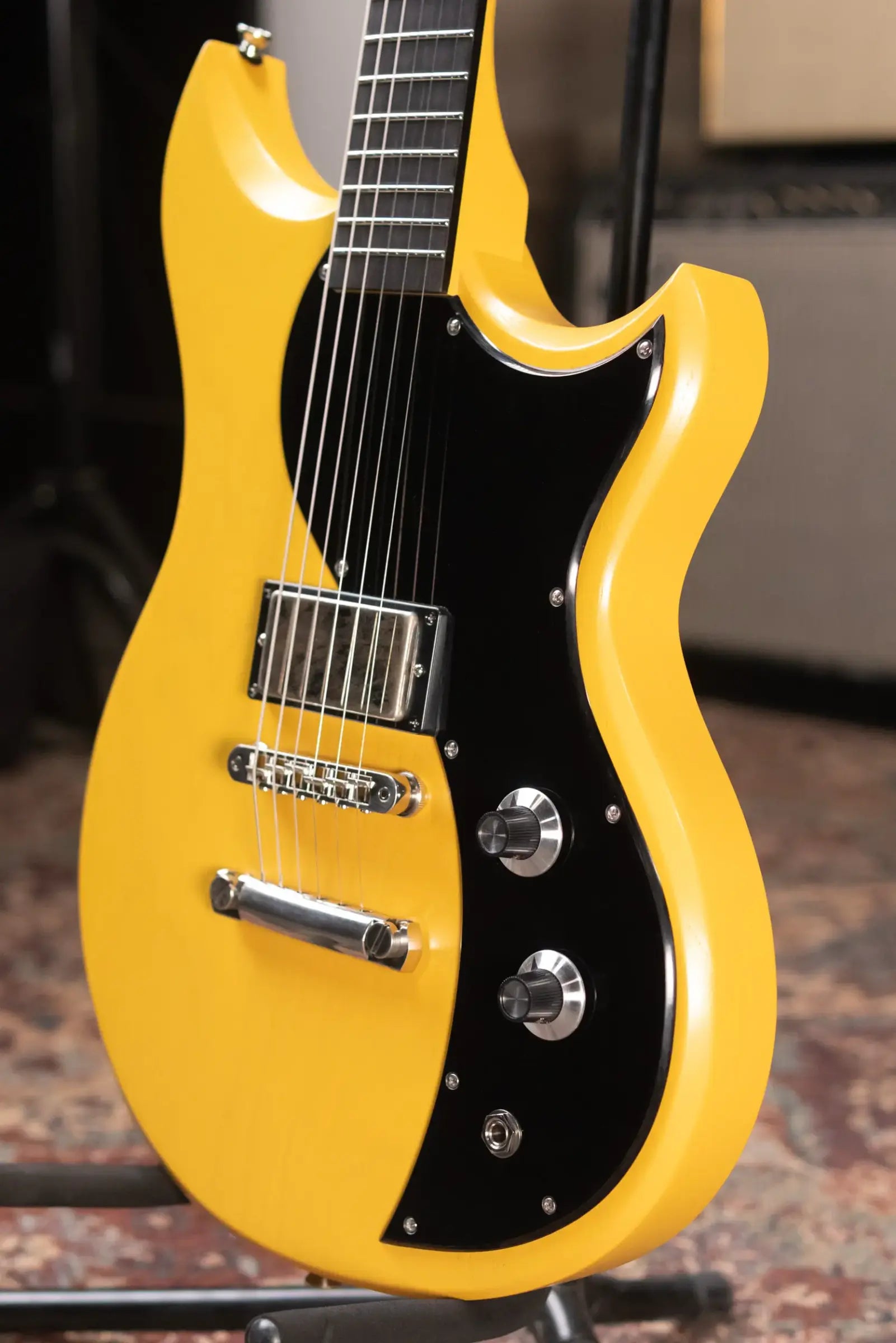 Dunable USA Custom Shop Cyclops Electric Guitar - TV Yellow with Hardshell Case