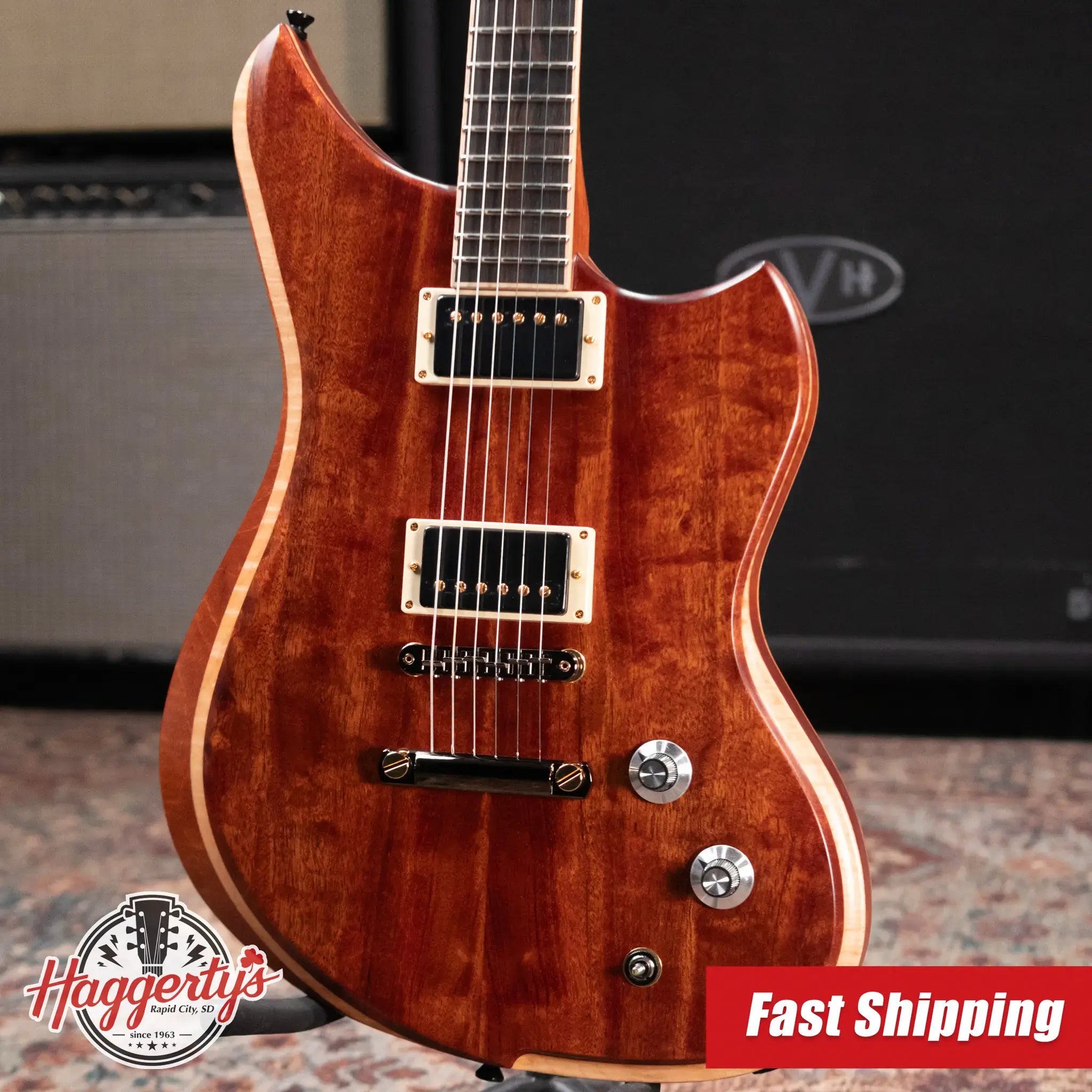 Dunable USA Custom Shop Yeti Electric Guitar - Natural with Hardshell Case