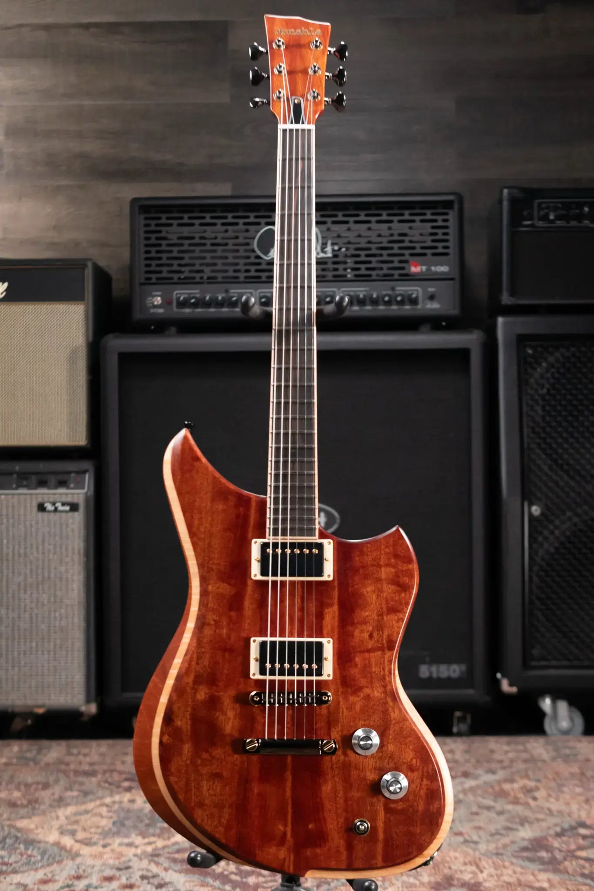 Dunable USA Custom Shop Yeti Electric Guitar - Natural with Hardshell Case
