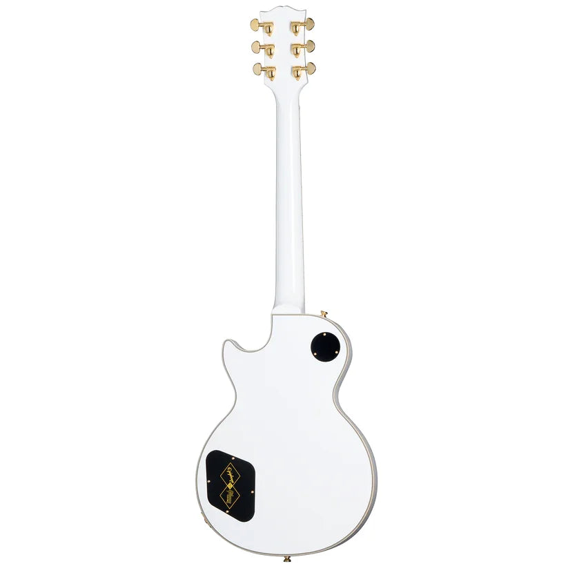 Epiphone Les Paul Custom Electric Guitar - Alpine White with Hardshell Case