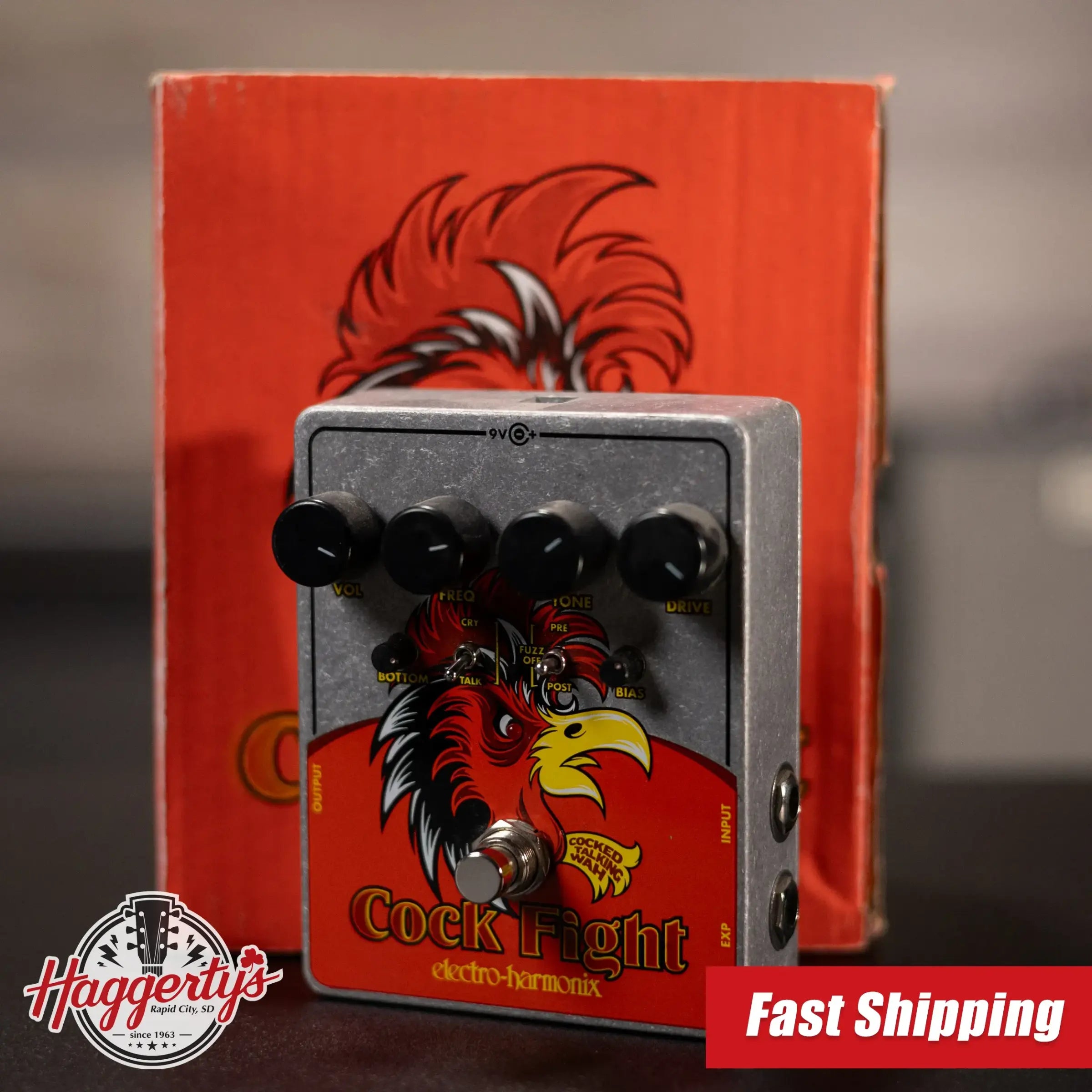 EHX Cock Fight Talk/Cry Effect Pedal - Used