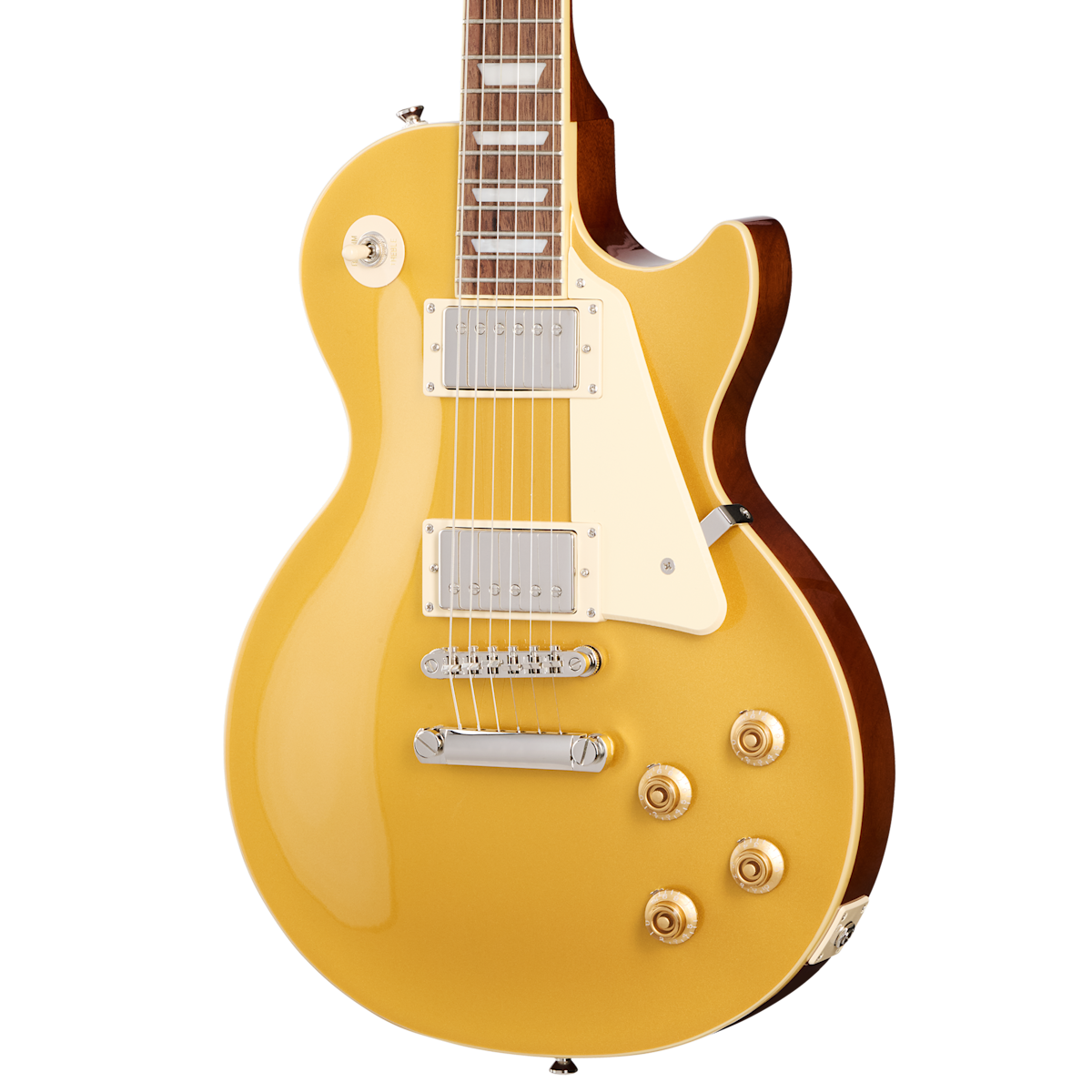 Epiphone Les Paul Standard 50s Electric Guitar - Goldtop with Gig Bag