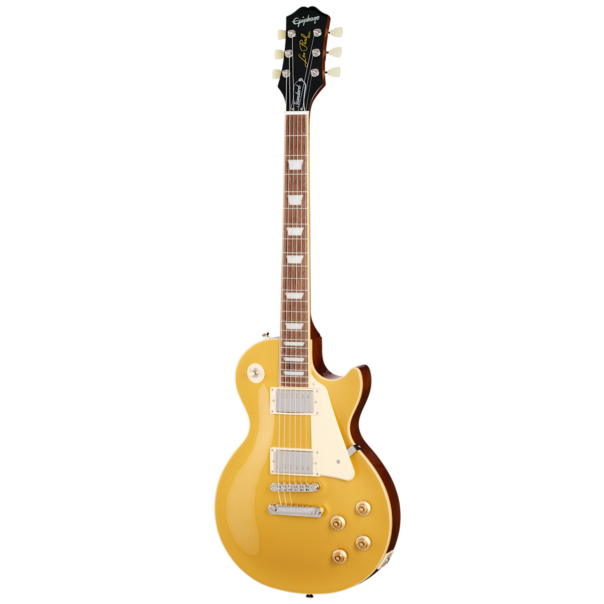 Epiphone Les Paul Standard 50s Electric Guitar - Goldtop with Gig Bag