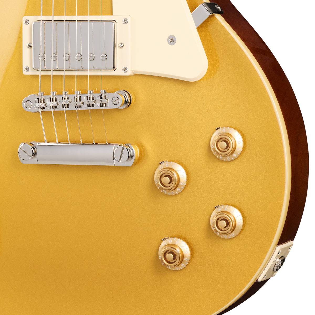Epiphone Les Paul Standard 50s Electric Guitar - Goldtop with Gig Bag